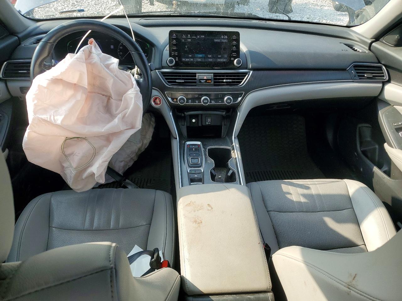 2020 Honda Accord Hybrid Exl Gray vin: 1HGCV3F58LA008057