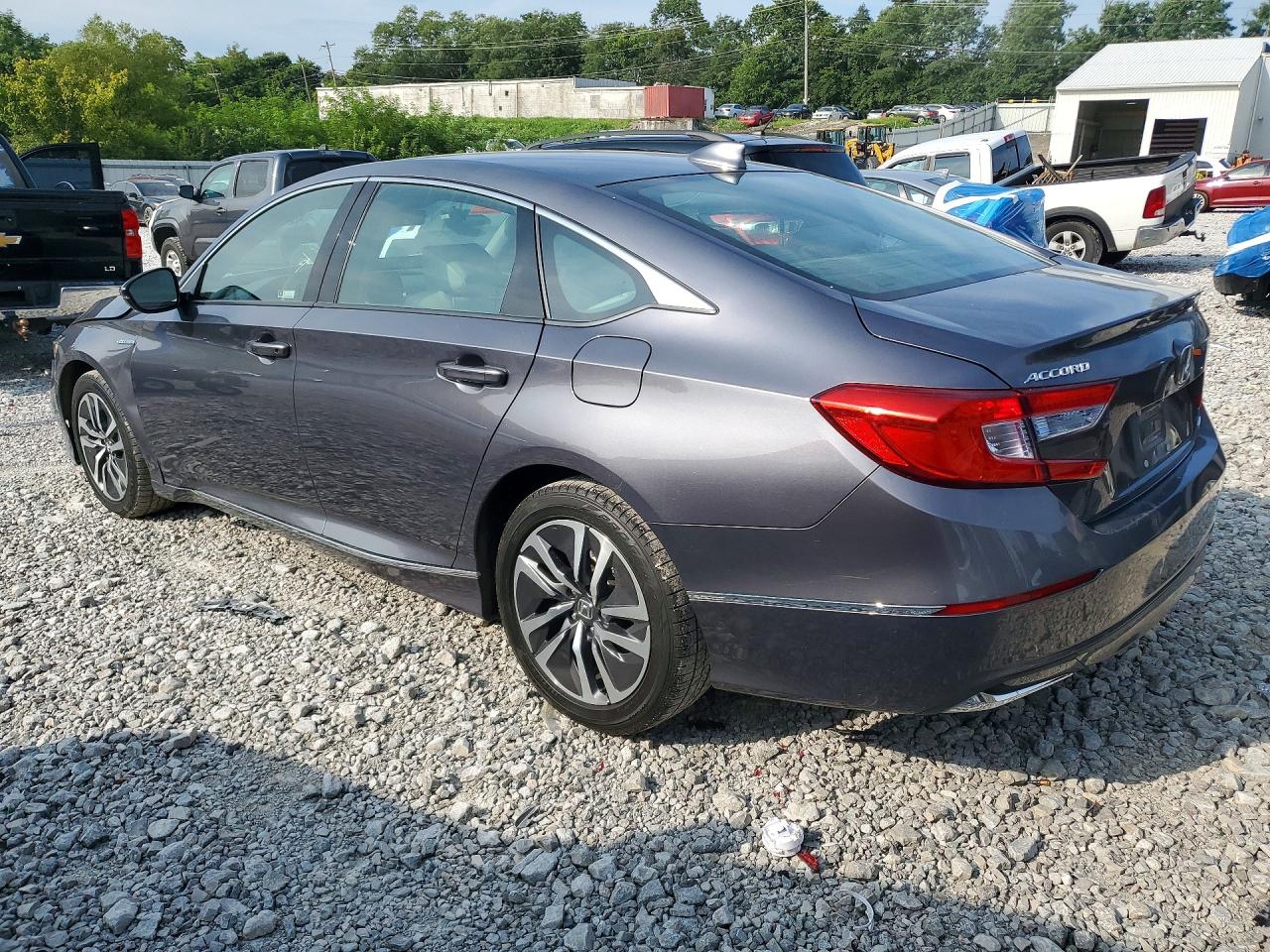 2020 Honda Accord Hybrid Exl Gray vin: 1HGCV3F58LA008057