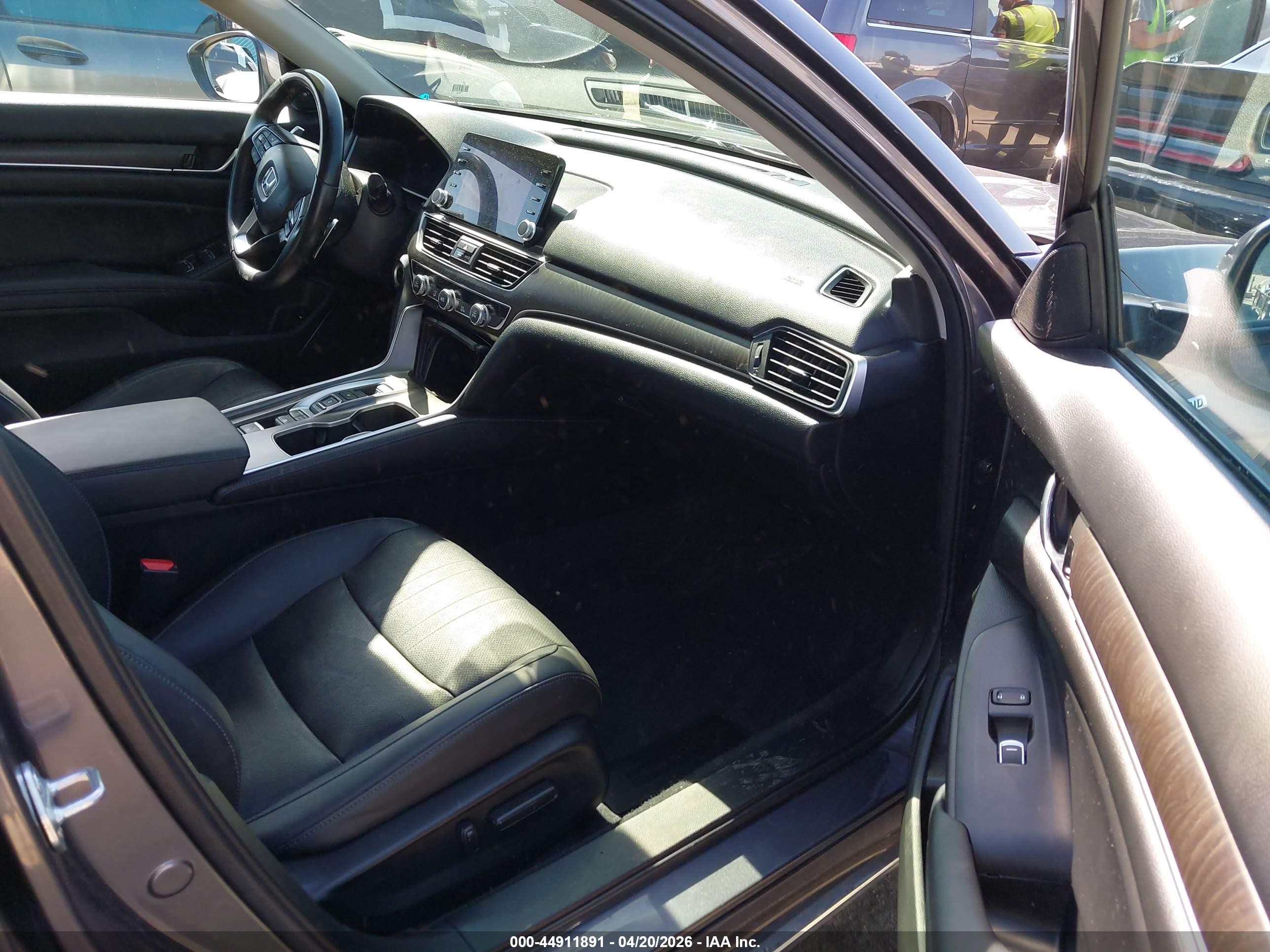 2022 Honda Accord Hybrid Ex-l Gray vin: 1HGCV3F58NA015576