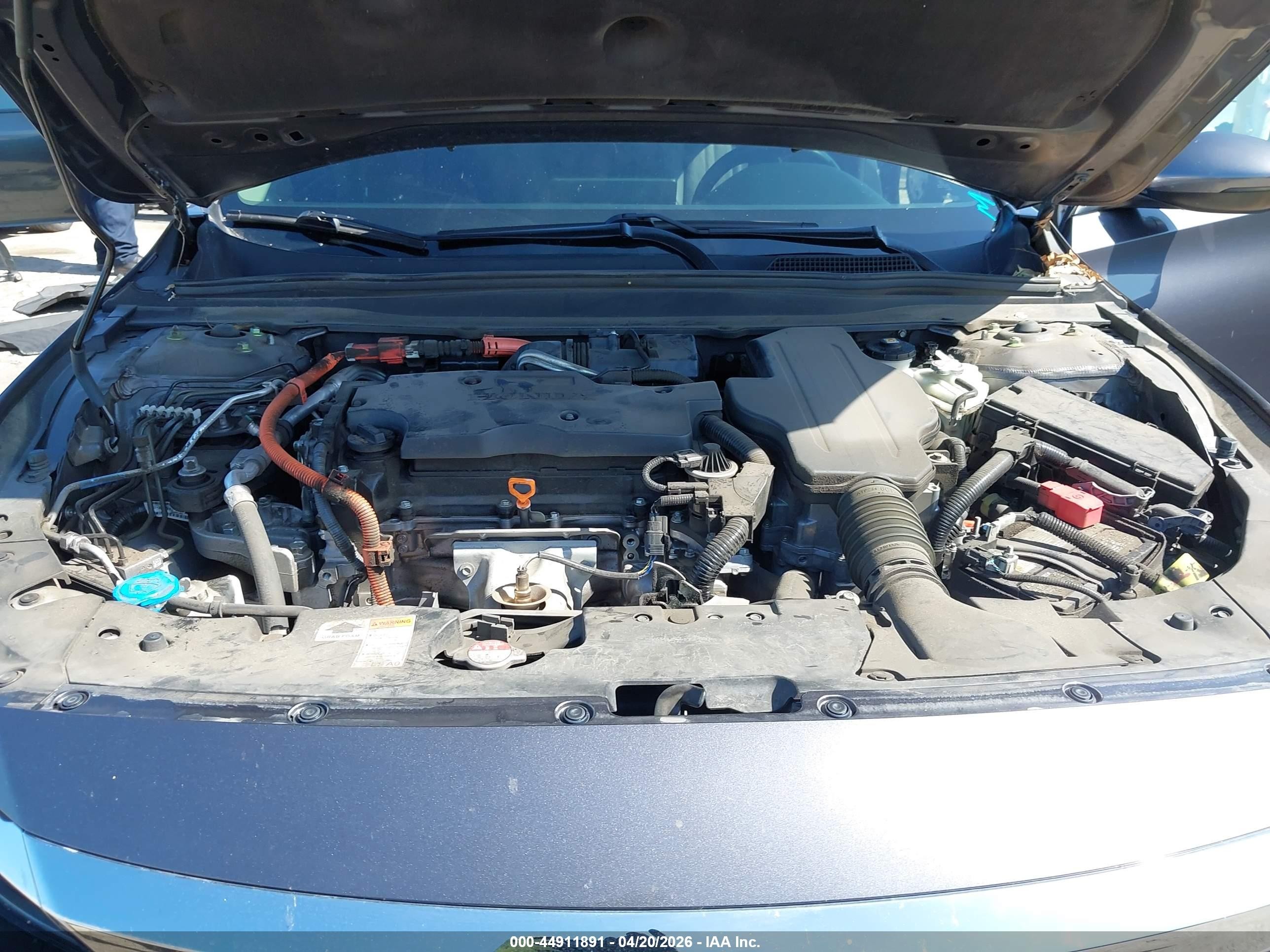 2022 Honda Accord Hybrid Ex-l Gray vin: 1HGCV3F58NA015576