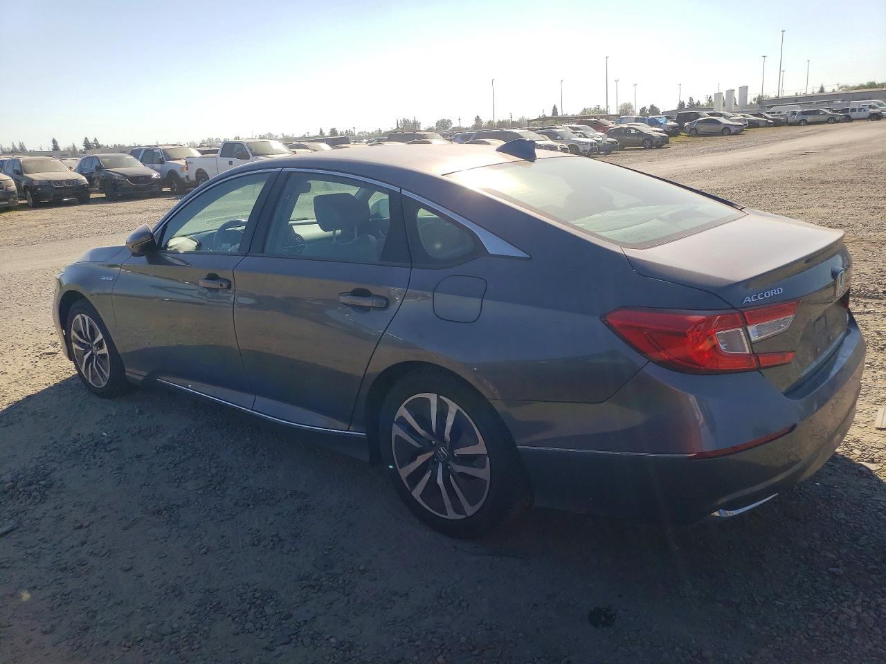2018 Honda Accord Hybrid Exl Серый vin: 1HGCV3F5XJA009661