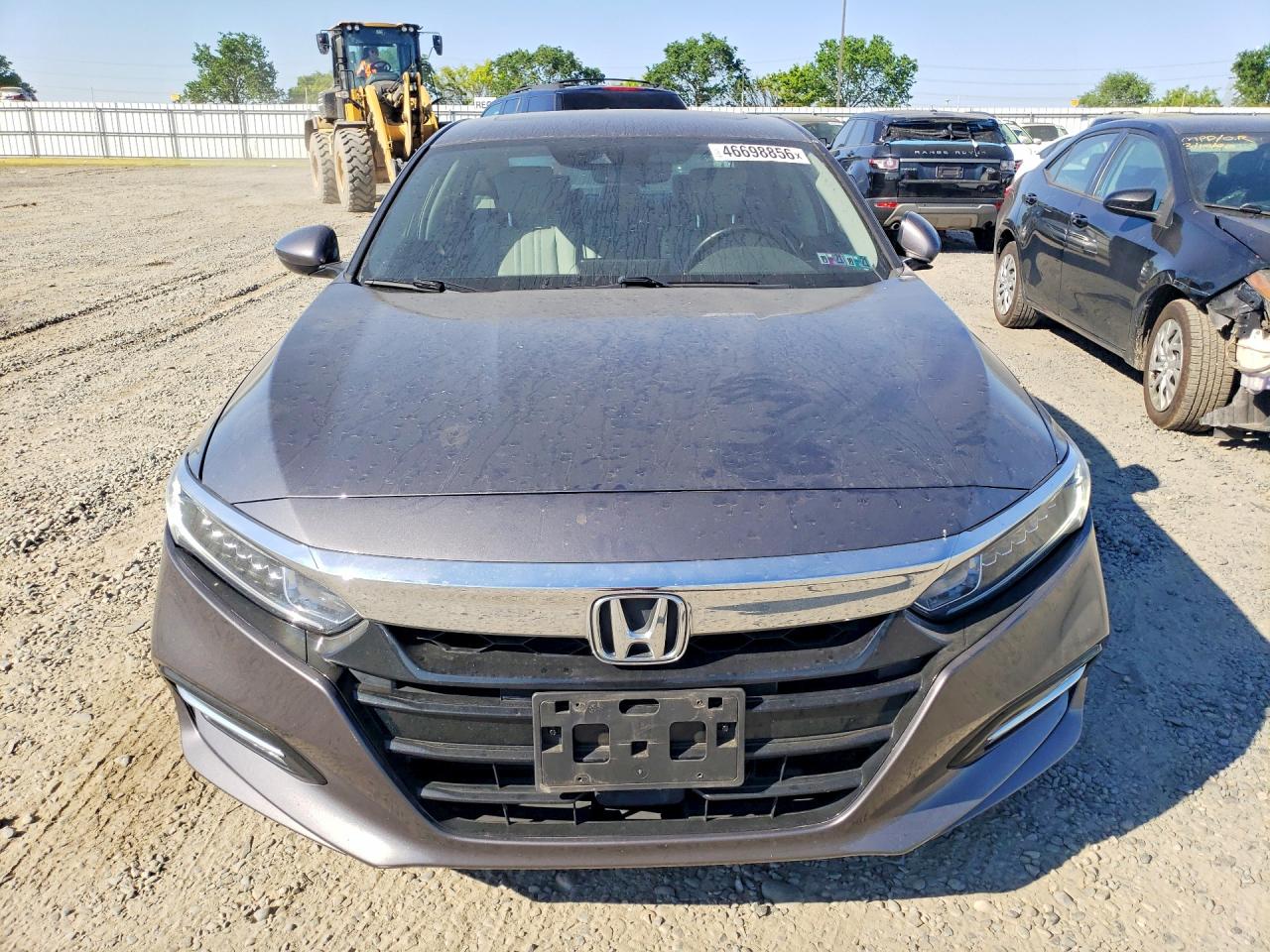2018 Honda Accord Hybrid Exl Серый vin: 1HGCV3F5XJA009661