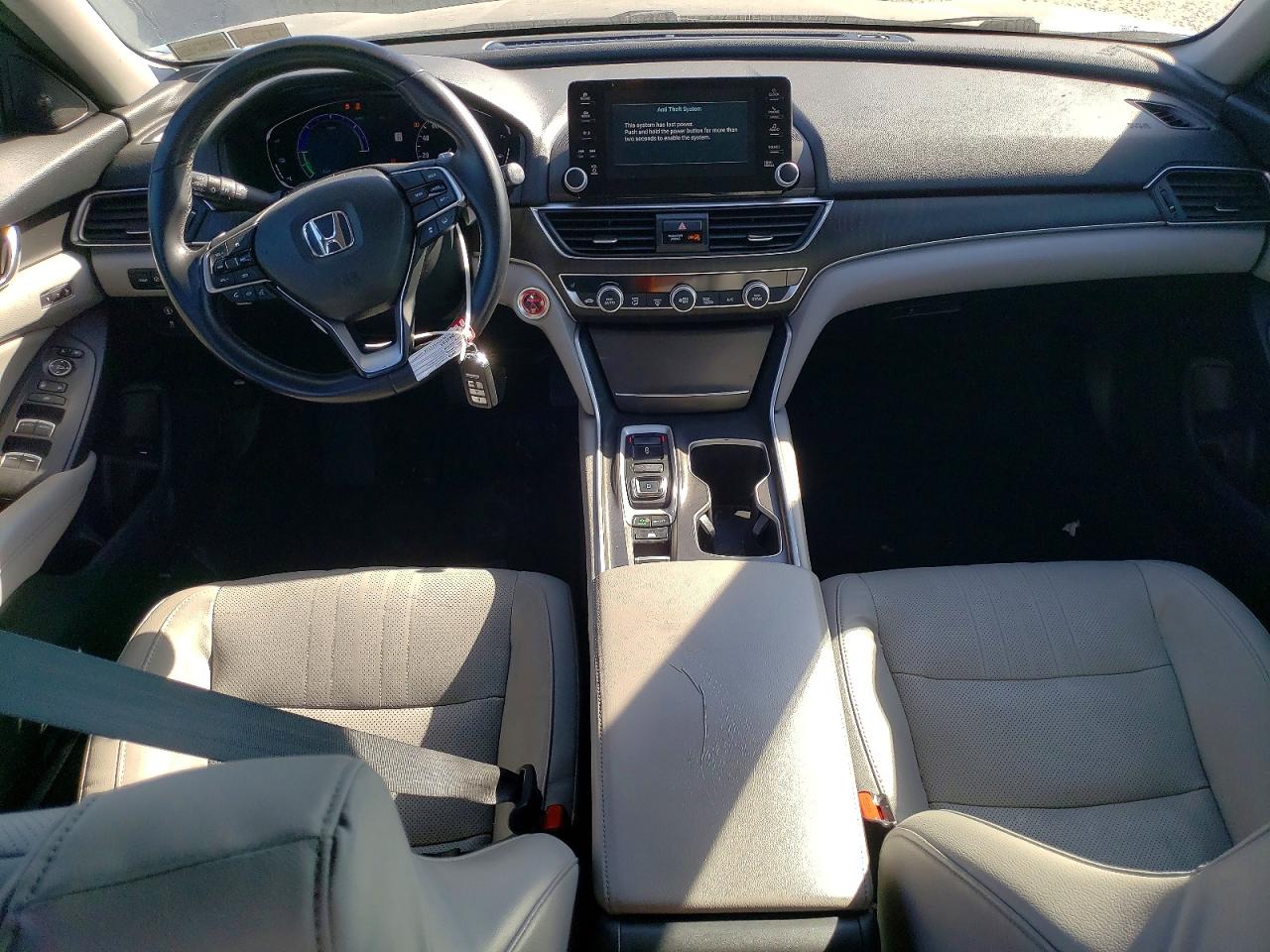 2018 Honda Accord Hybrid Exl Серый vin: 1HGCV3F5XJA009661