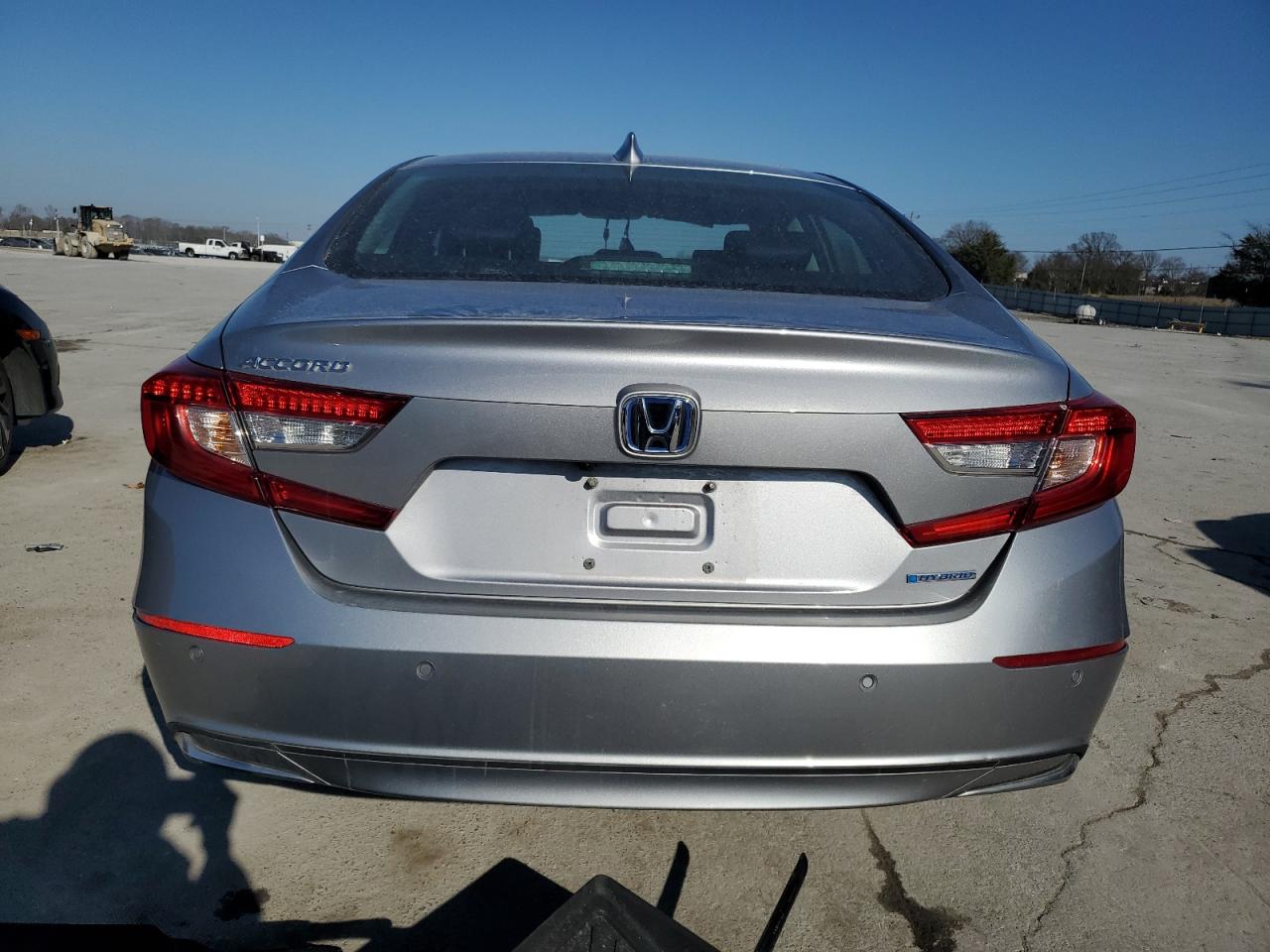 2021 Honda Accord Hybrid Exl Серебряный vin: 1HGCV3F5XMA019529