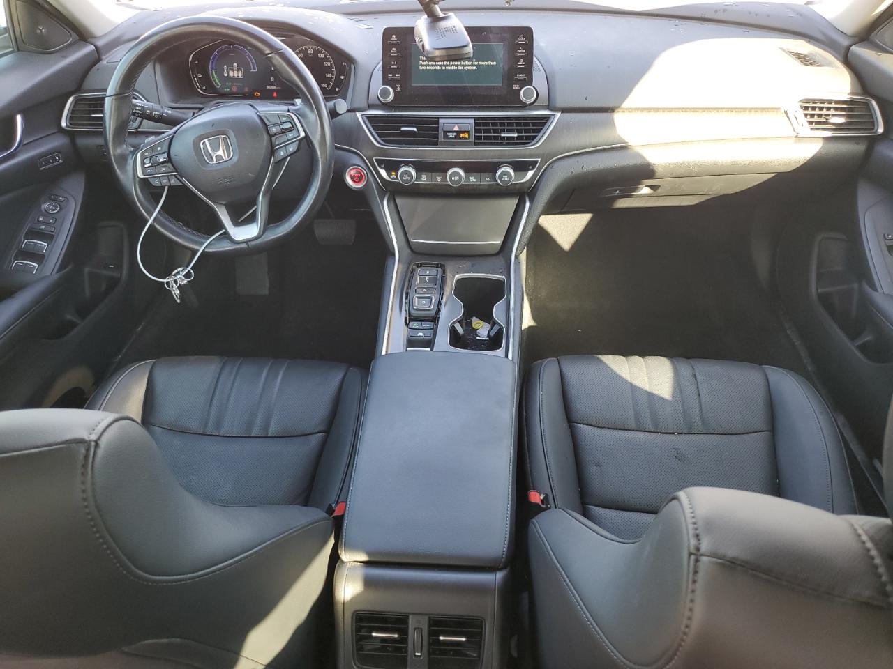 2021 Honda Accord Hybrid Exl Серебряный vin: 1HGCV3F5XMA019529