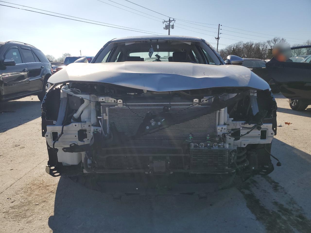 2021 Honda Accord Hybrid Exl Серебряный vin: 1HGCV3F5XMA019529