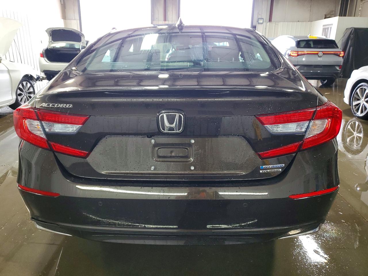 2018 Honda Accord Touring Hybrid Brown vin: 1HGCV3F90JA008425
