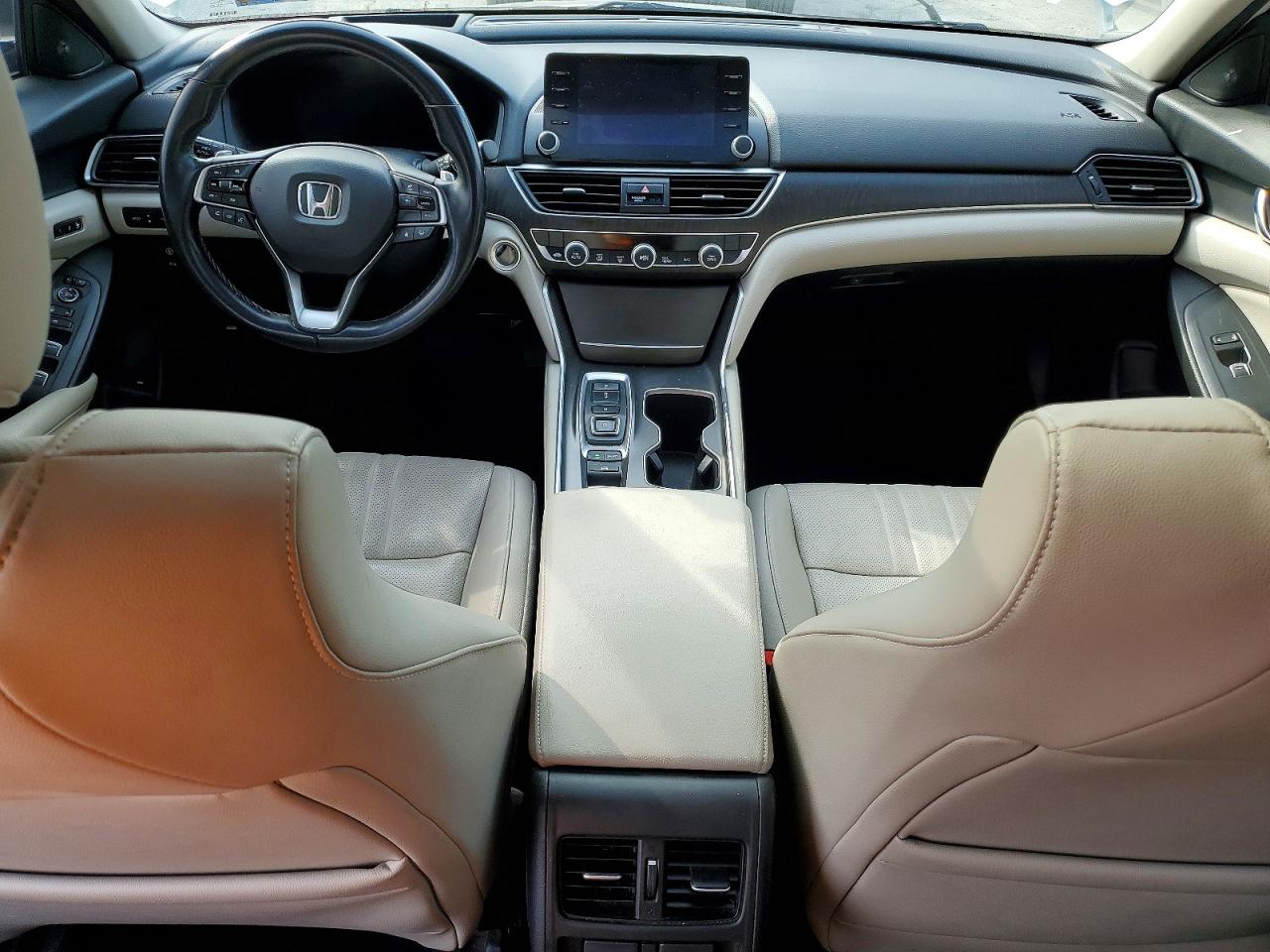 2021 Honda Accord Touring Hybrid Белый vin: 1HGCV3F91MA020054