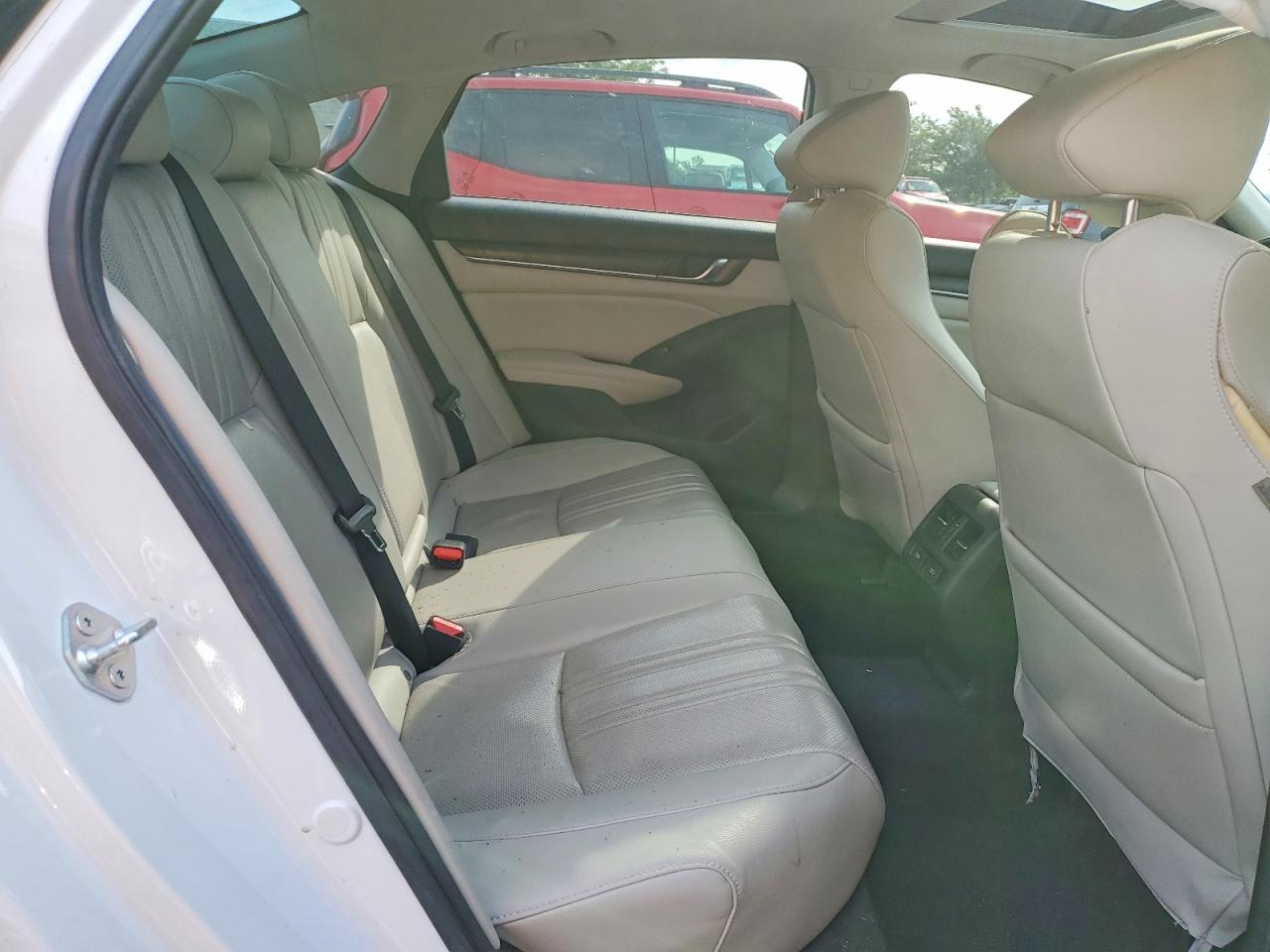 2021 Honda Accord Touring Hybrid Белый vin: 1HGCV3F91MA020054