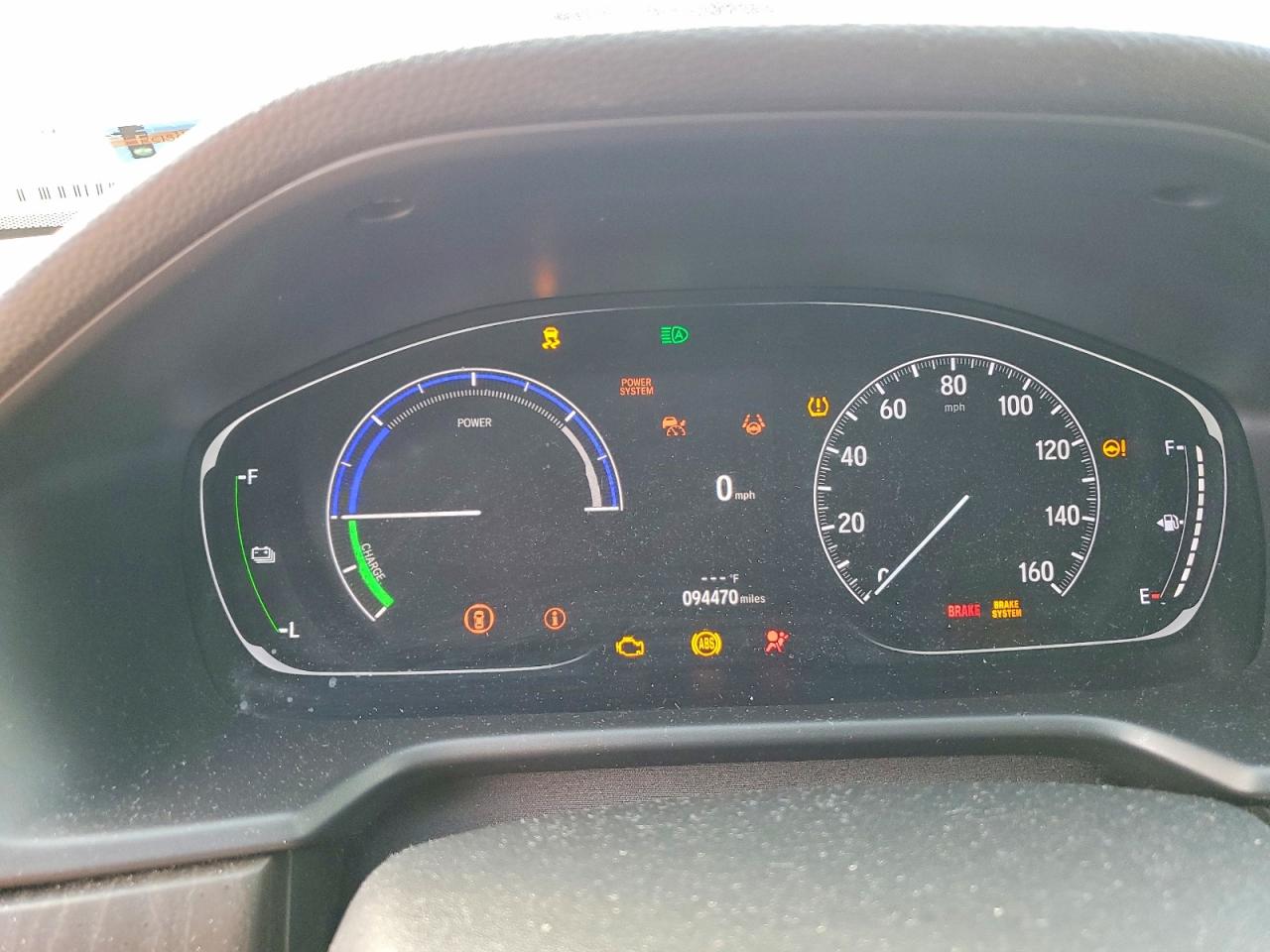 2021 Honda Accord Touring Hybrid Белый vin: 1HGCV3F91MA020054