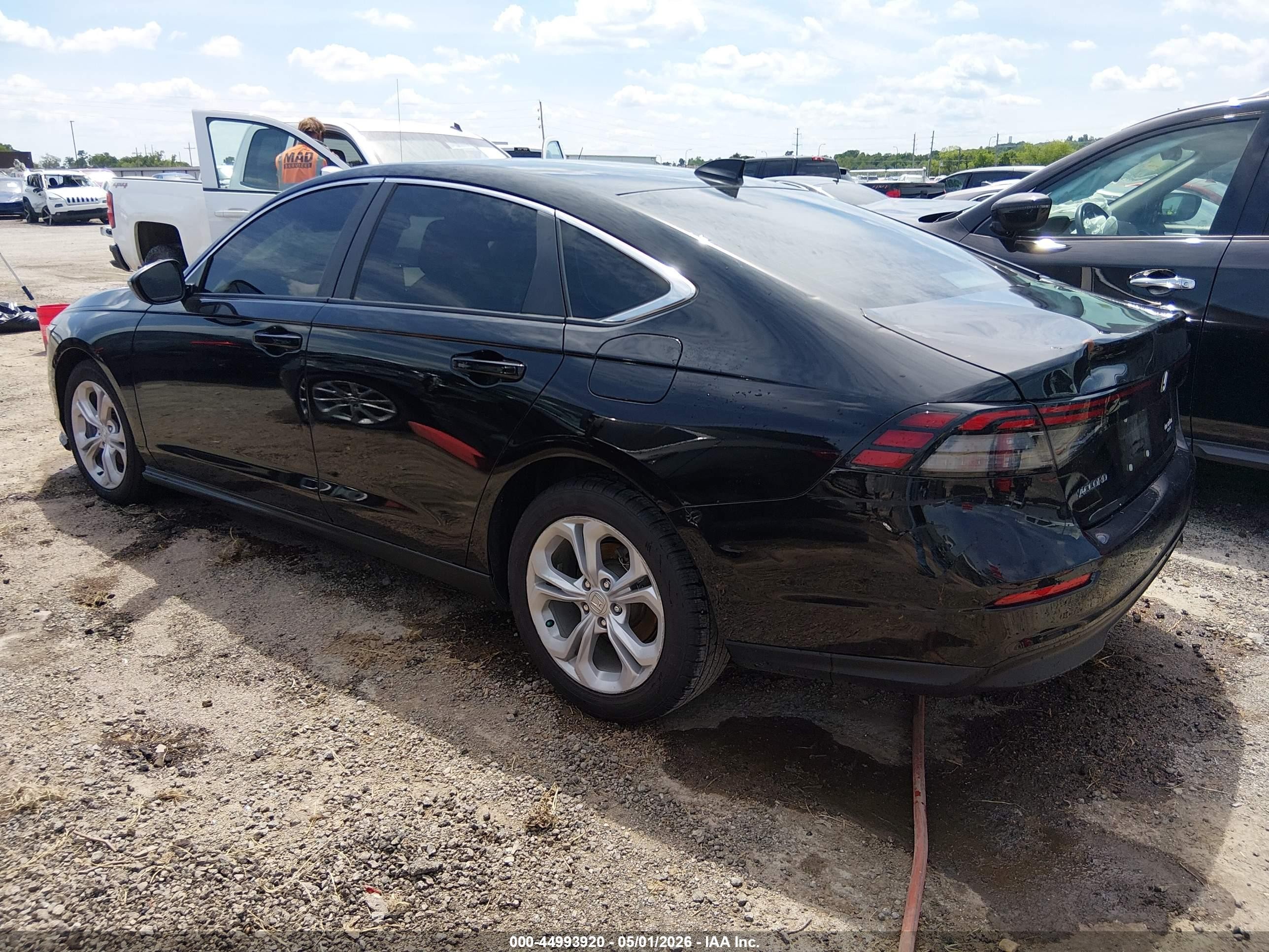 2023 Honda Accord Lx Black vin: 1HGCY1F24PA017474
