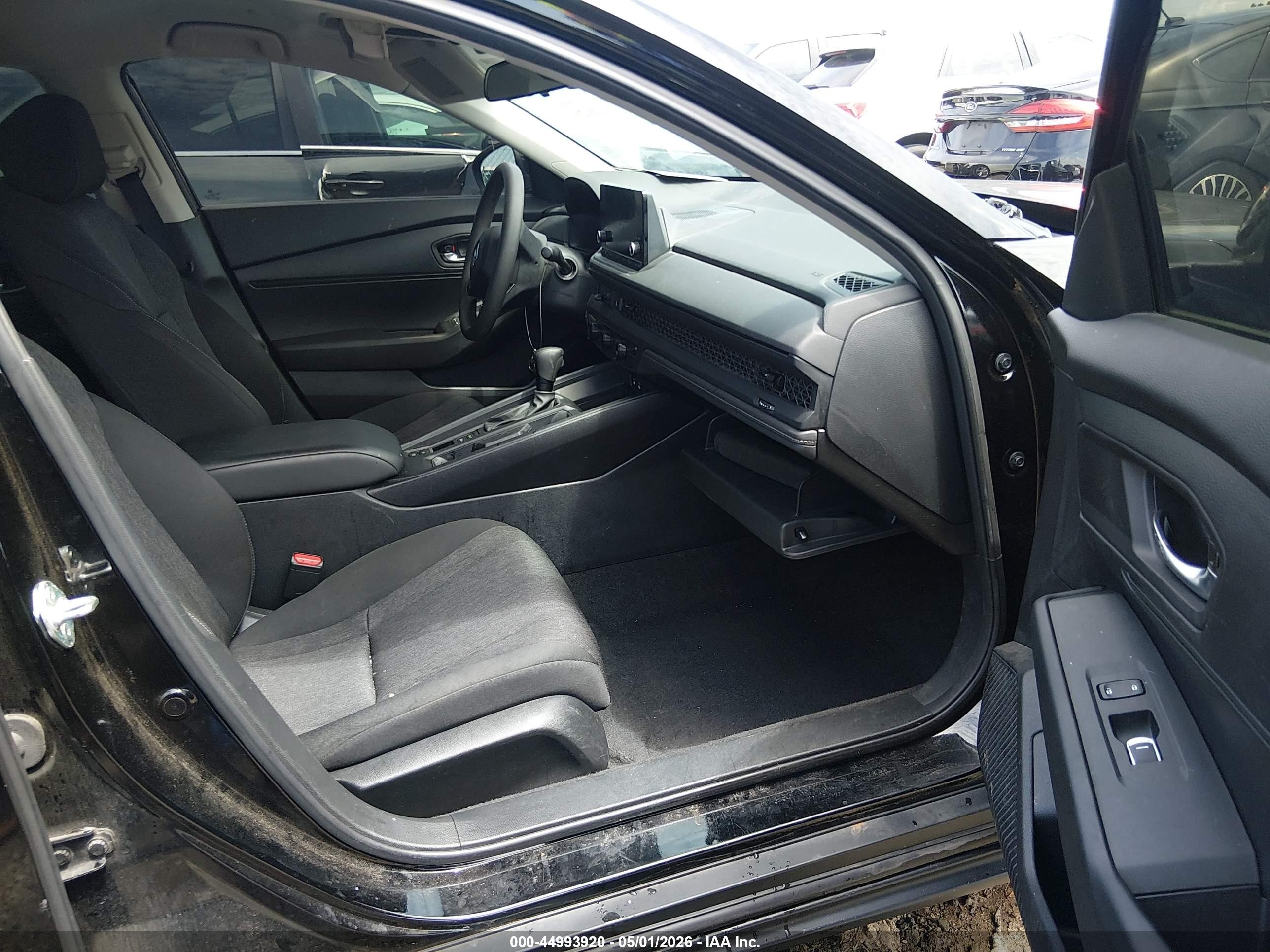 2023 Honda Accord Lx Black vin: 1HGCY1F24PA017474