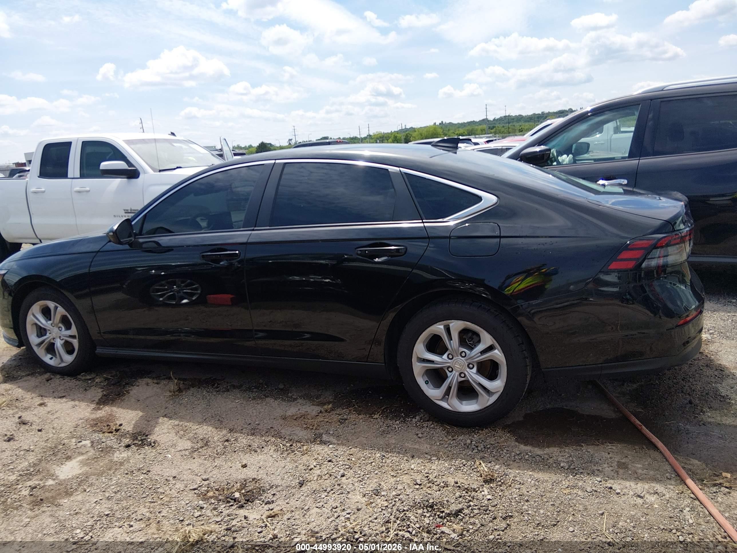 2023 Honda Accord Lx Black vin: 1HGCY1F24PA017474