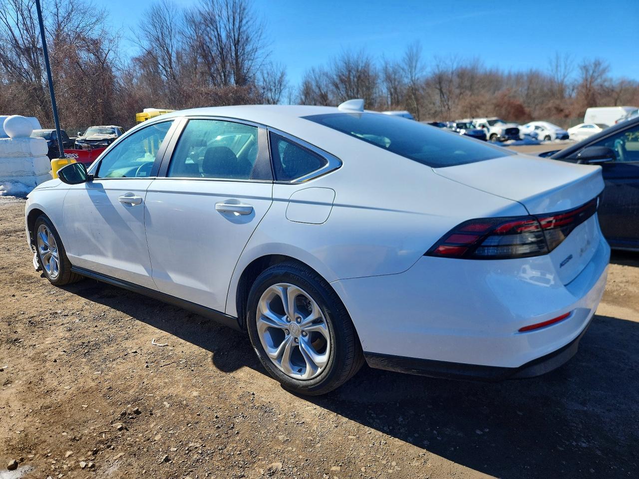 2023 Honda Accord Lx White vin: 1HGCY1F24PA036865