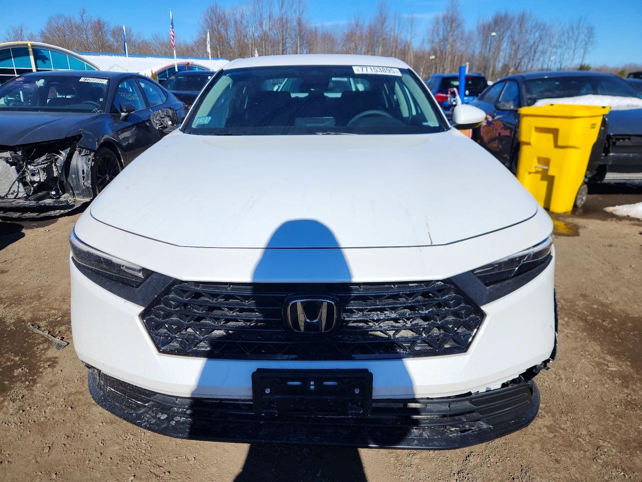 2023 Honda Accord Lx White vin: 1HGCY1F24PA036865