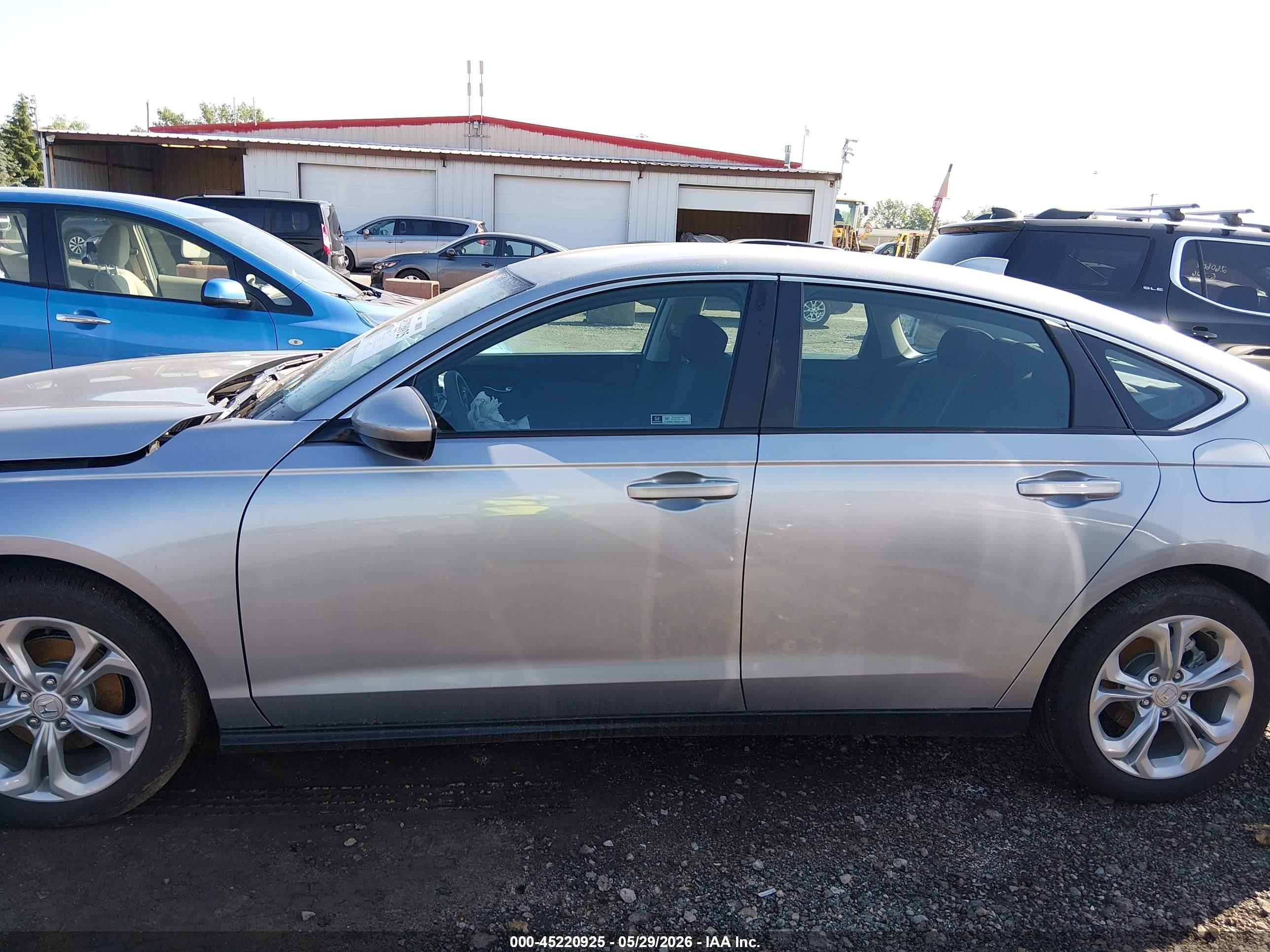2023 Honda Accord Lx Silver vin: 1HGCY1F28PA052986