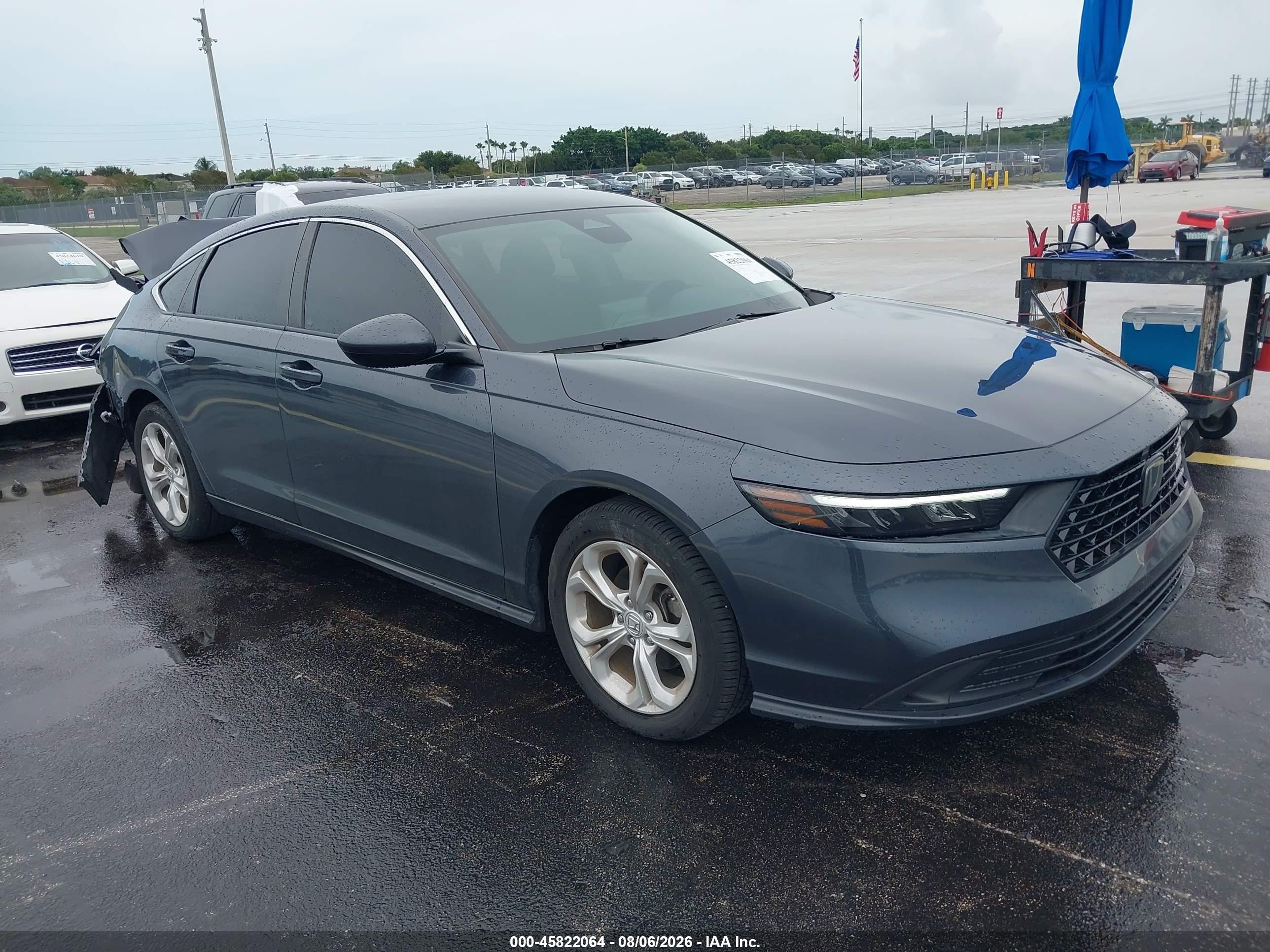 2023 Honda Accord Lx Gray vin: 1HGCY1F29PA048753