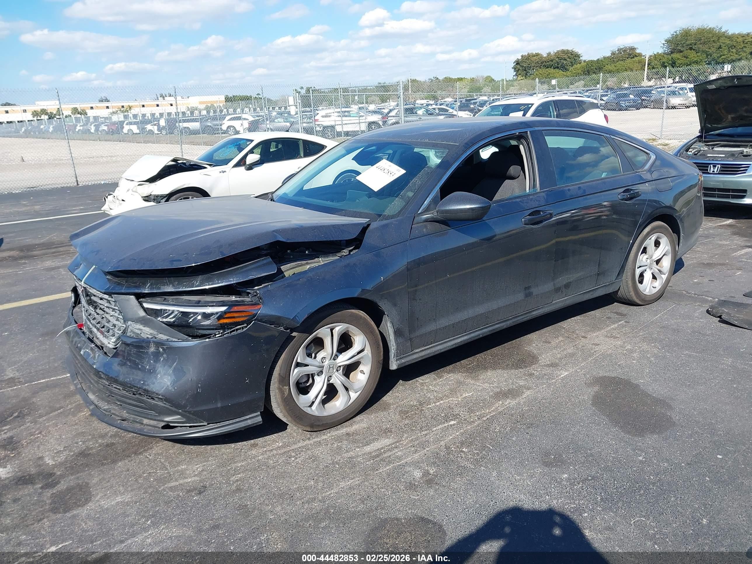 2024 Honda Accord Lx Gray vin: 1HGCY1F29RA081562