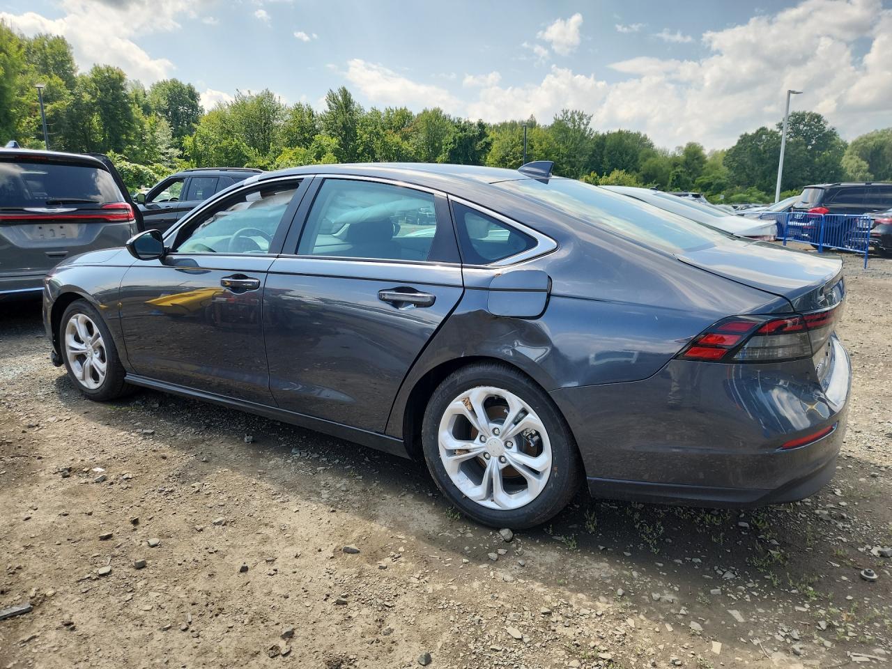 2026 Honda Accord Lx Gray vin: 1HGCY1F2XTA028585 Damage: Left Qtr Panel, Severe Damage, Replacement Required