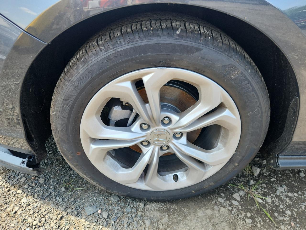2026 Honda Accord Lx Gray vin: 1HGCY1F2XTA028585 Damage: Left Front Wheel, Curb Rash, 1/2 To 1 Inch
