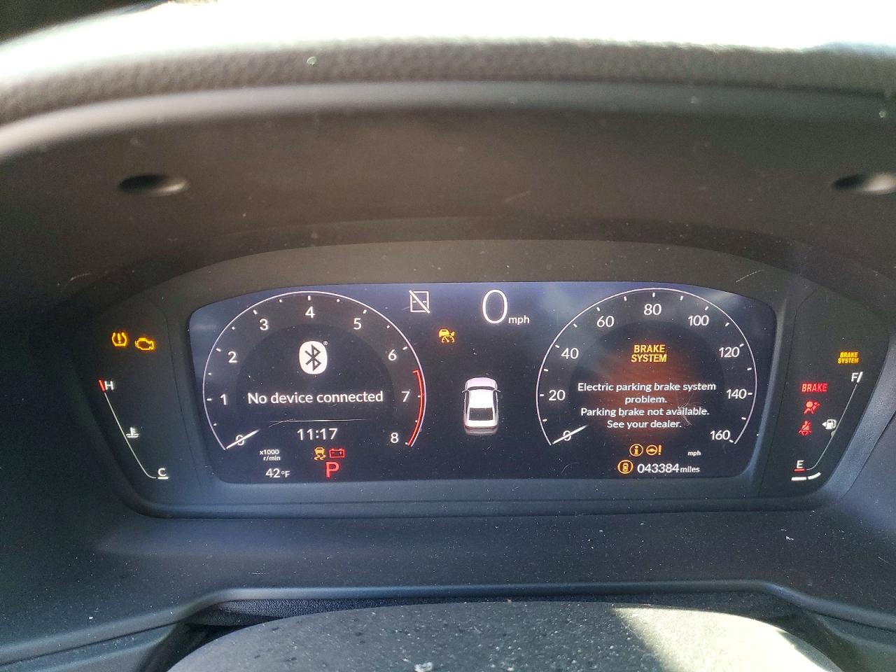 2024 Honda Accord Ex Синий vin: 1HGCY1F30RA040651