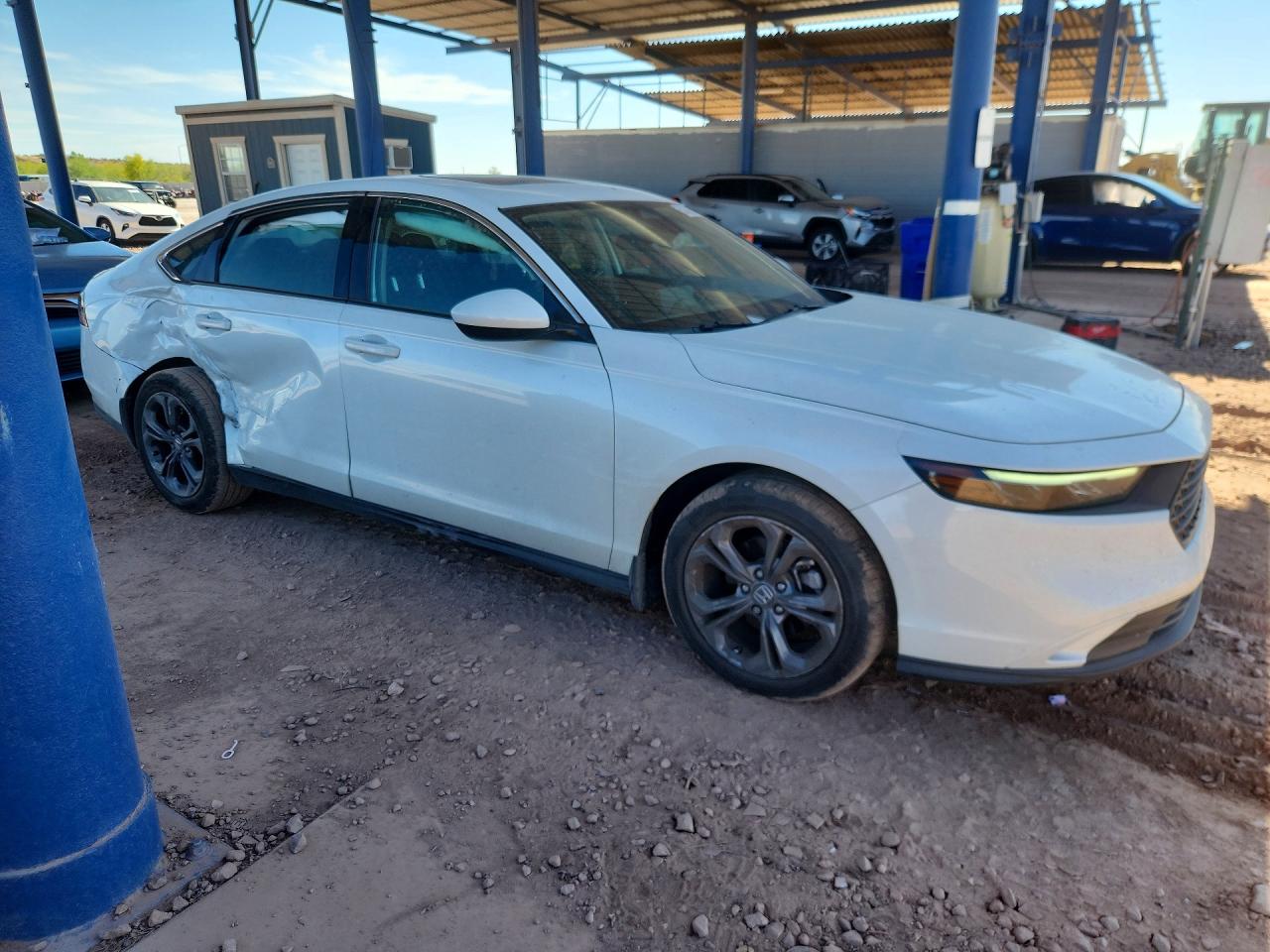 2024 Honda Accord Ex Белый vin: 1HGCY1F30RA088697