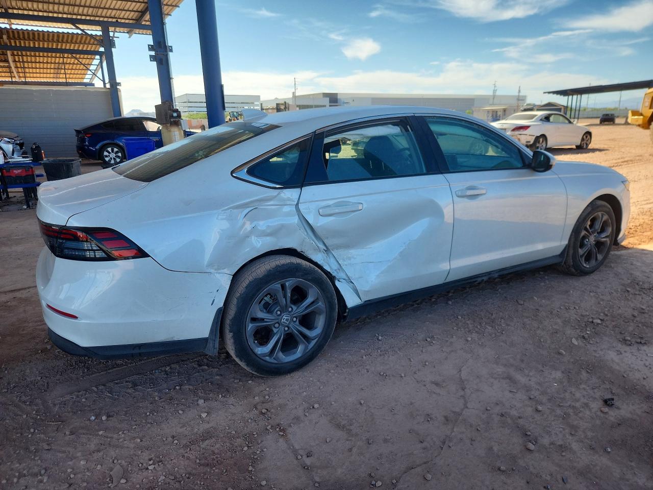 2024 Honda Accord Ex Белый vin: 1HGCY1F30RA088697