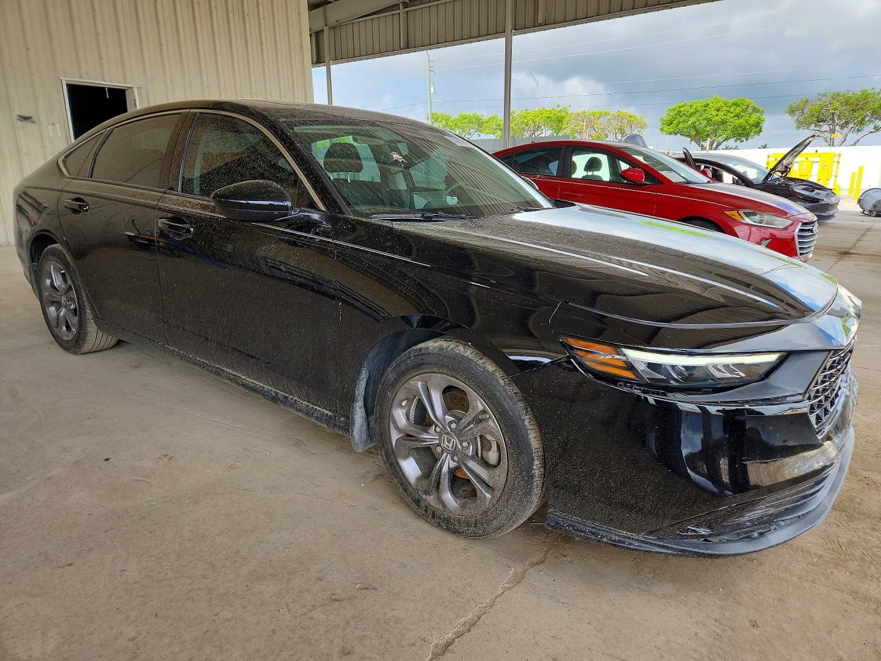 2024 Honda Accord Ex Black vin: 1HGCY1F31RA069415