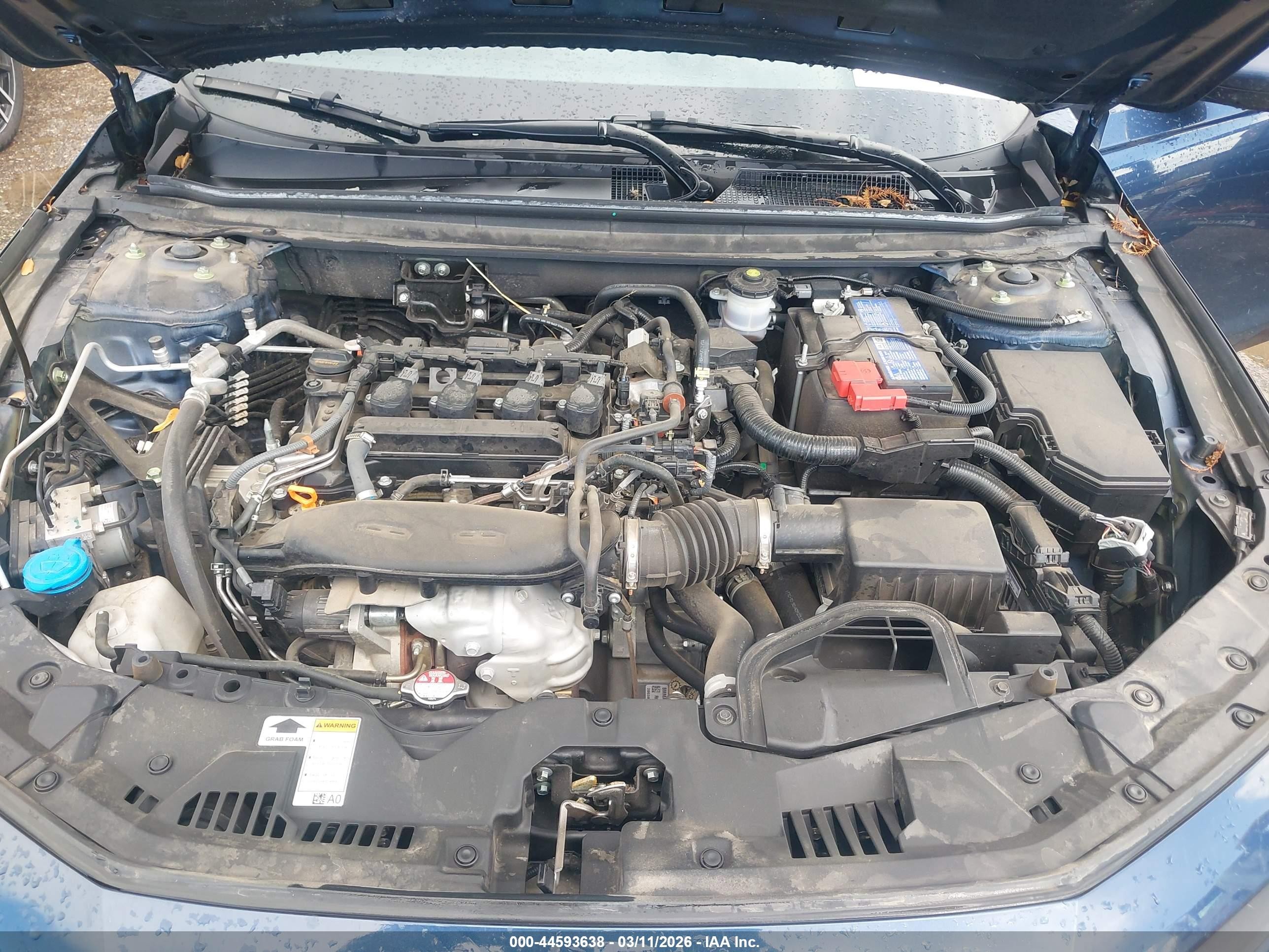 2024 Honda Accord Ex Blue vin: 1HGCY1F32RA053577