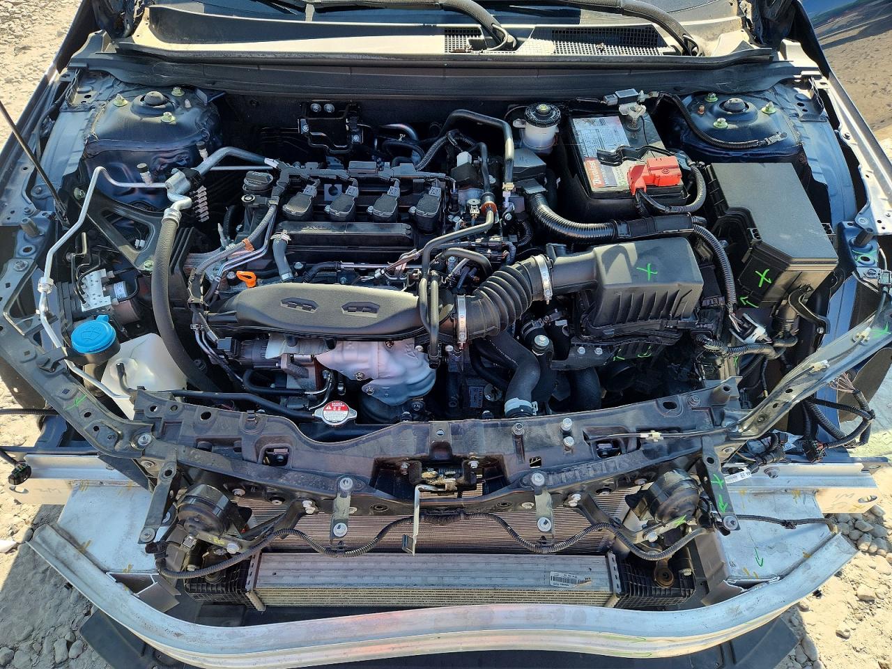 2023 Honda Accord Ex Синий vin: 1HGCY1F33PA001923