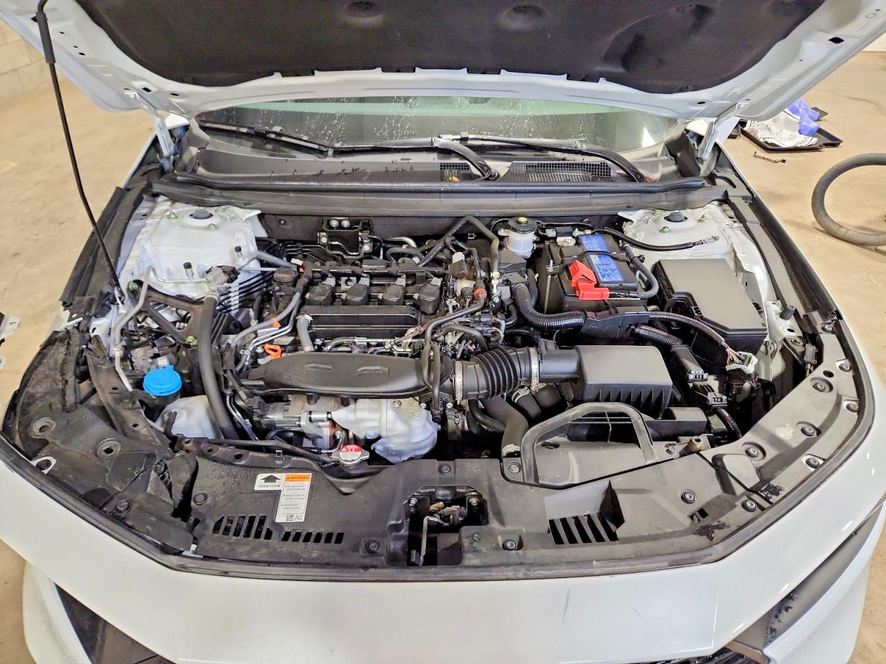 2023 Honda Accord Ex White vin: 1HGCY1F33PA019290