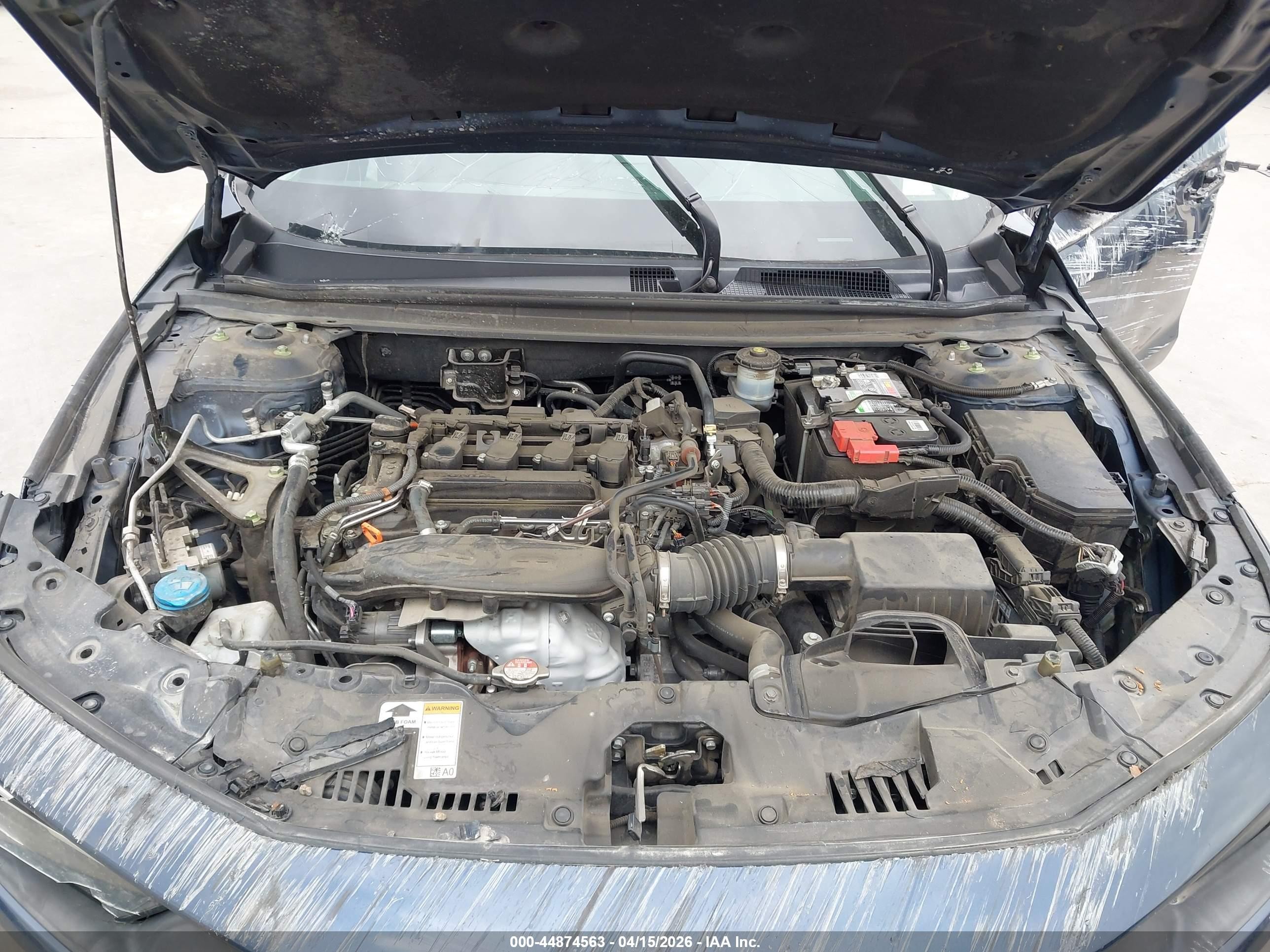 2023 Honda Accord Ex Blue vin: 1HGCY1F33PA026420