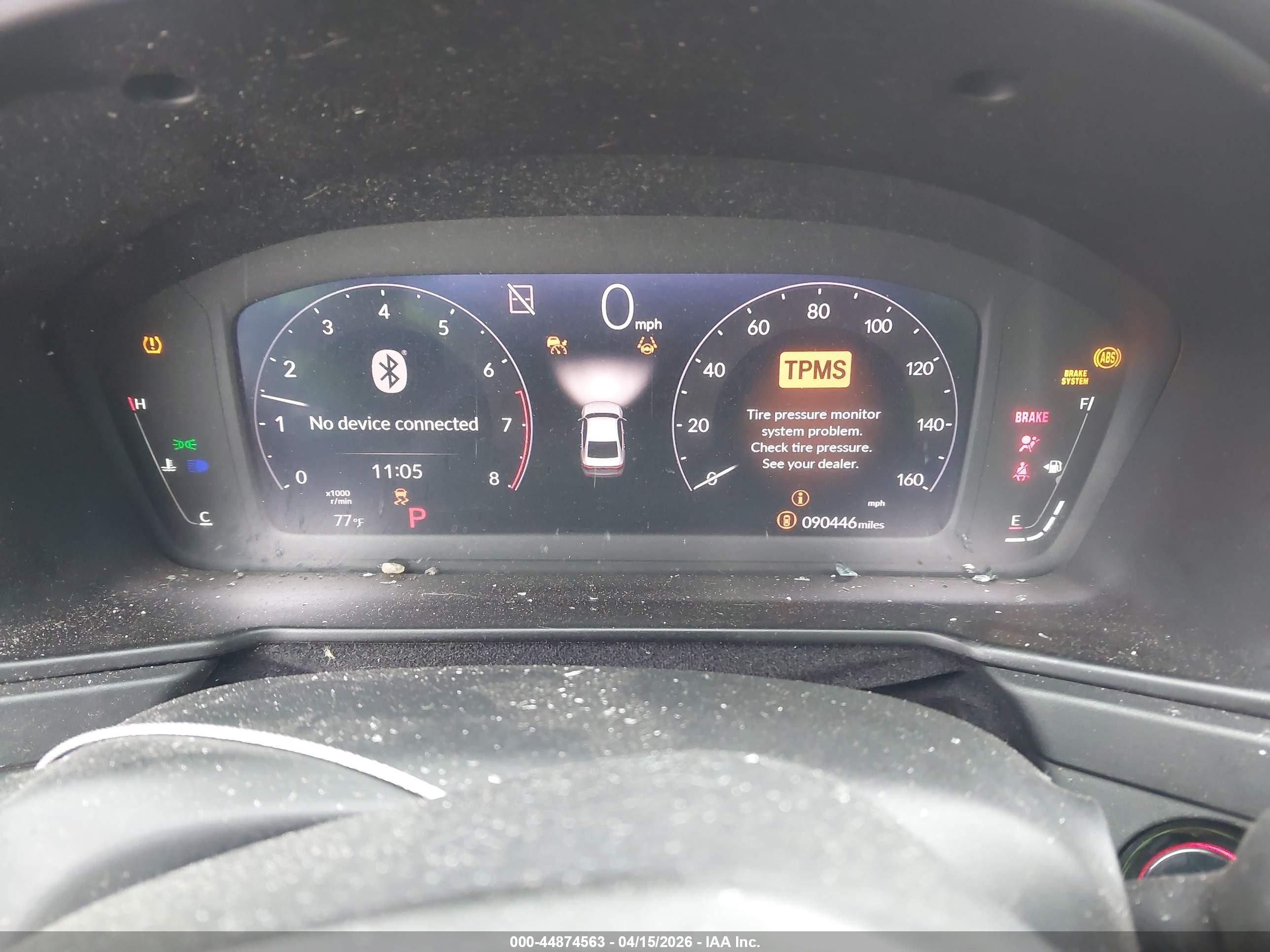 2023 Honda Accord Ex Blue vin: 1HGCY1F33PA026420