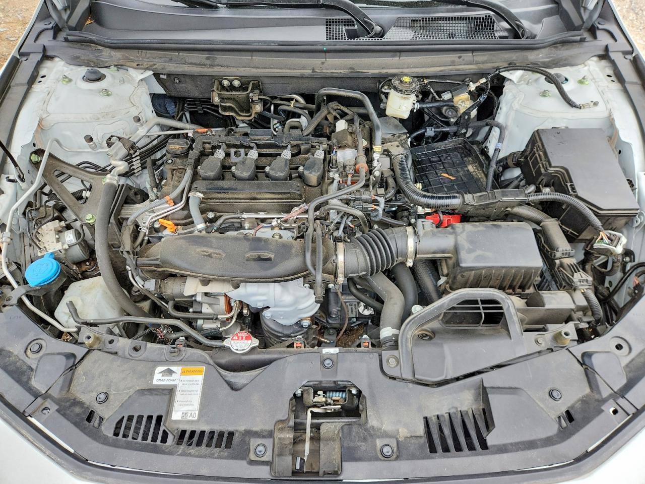 2024 Honda Accord Ex White vin: 1HGCY1F33RA019521