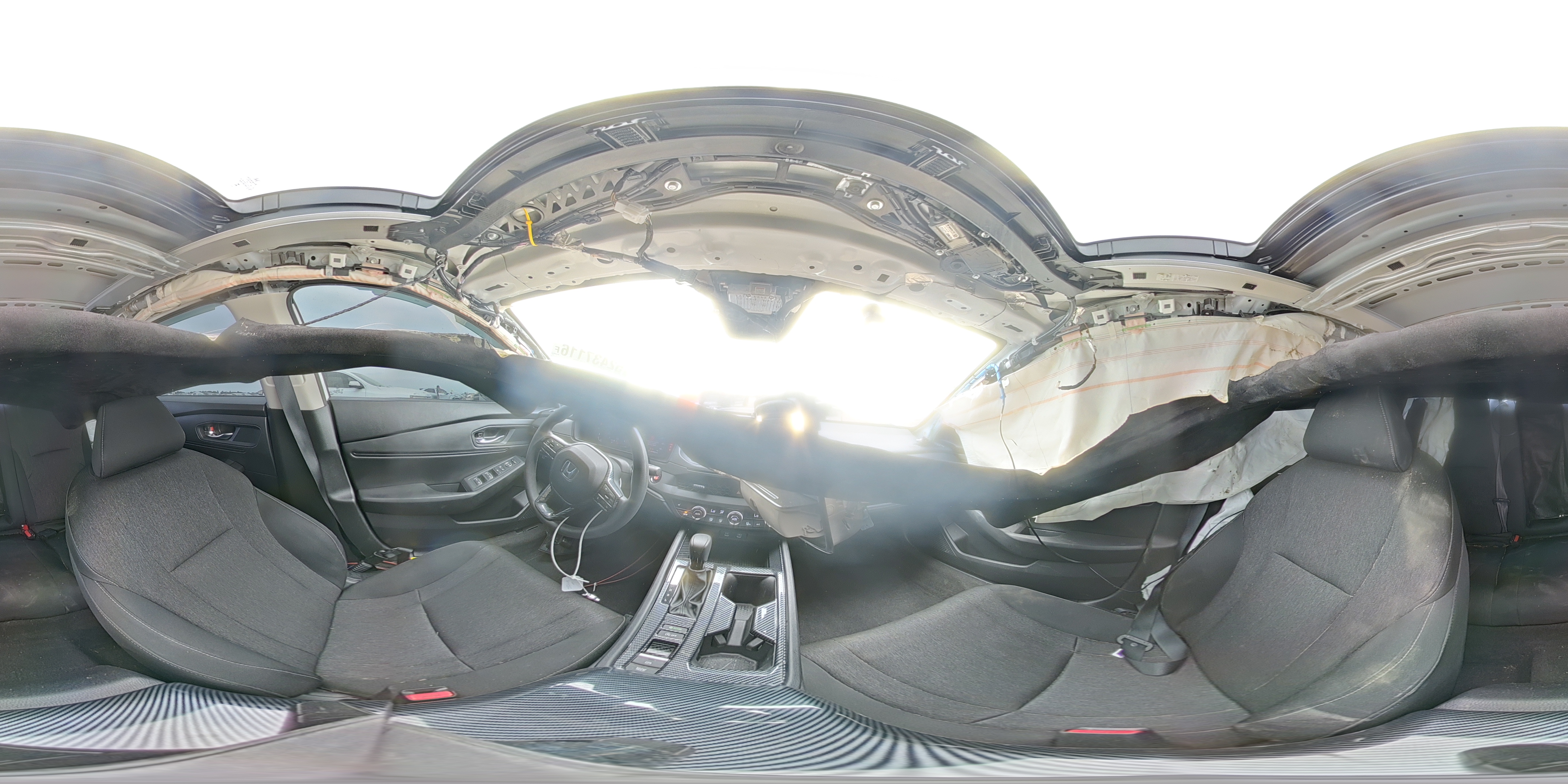 2024 Honda Accord Ex White vin: 1HGCY1F33RA019521