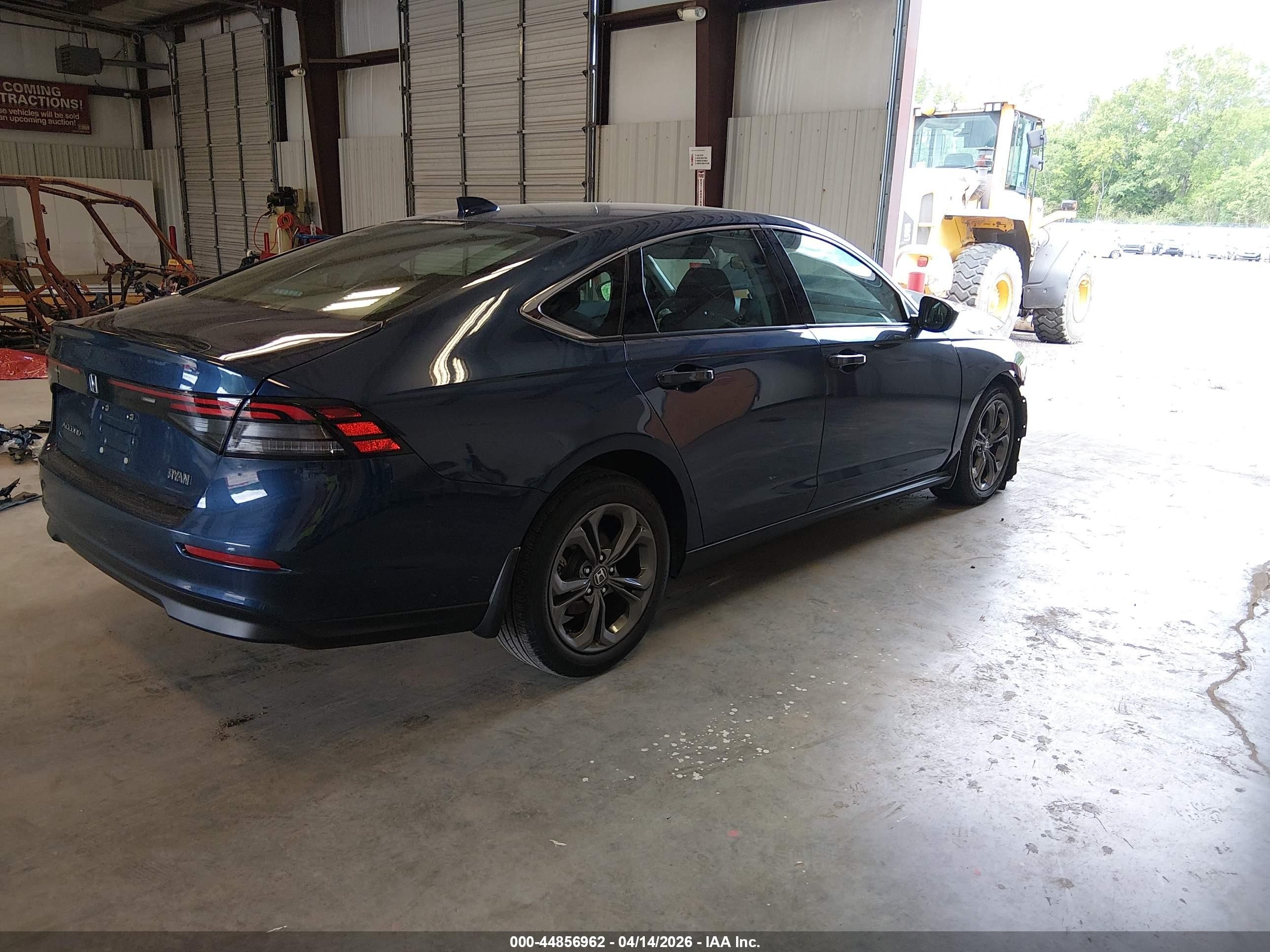 2023 Honda Accord Ex Синий vin: 1HGCY1F35PA054509