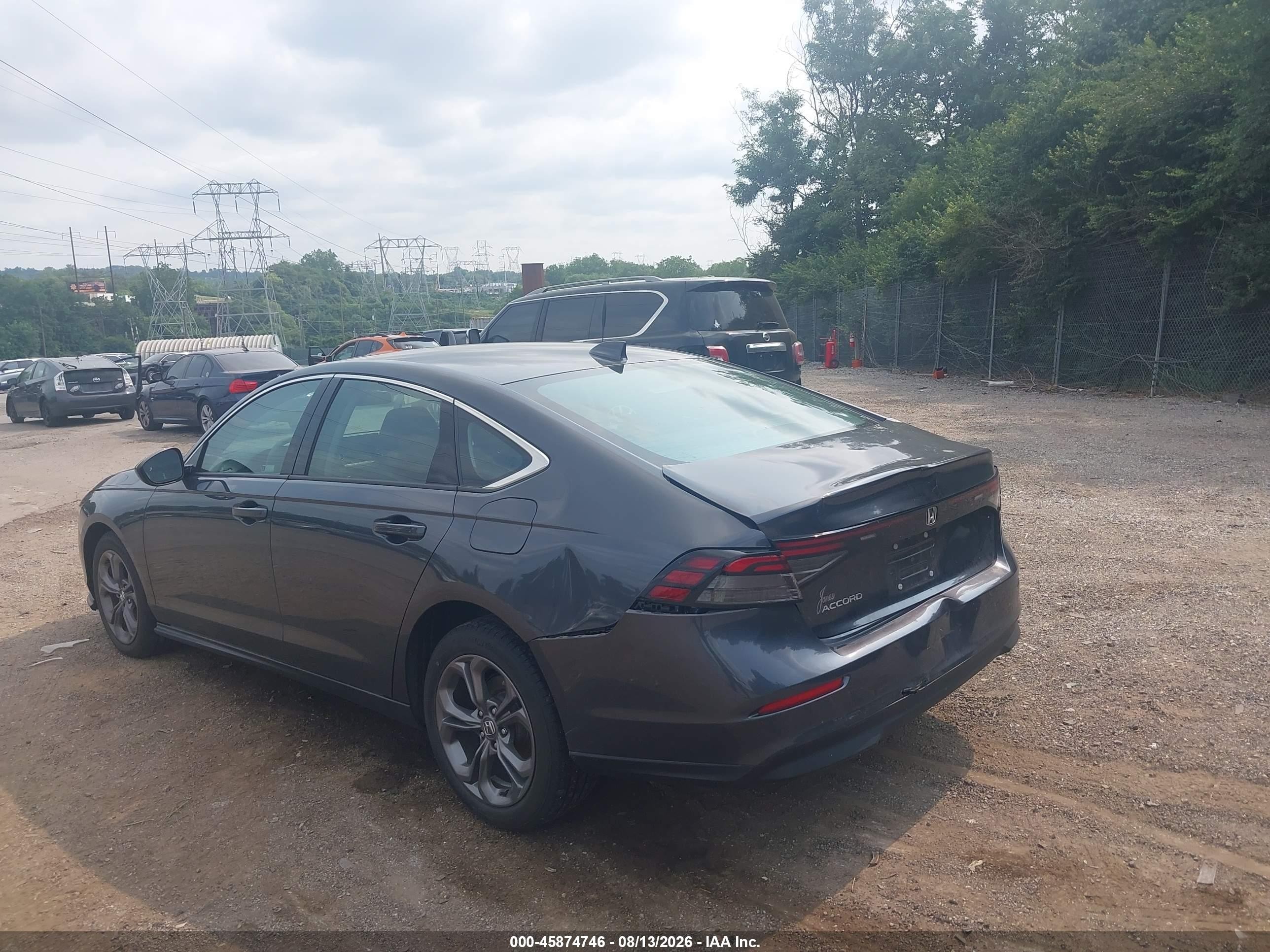 2024 Honda Accord Ex Gray vin: 1HGCY1F35RA067053