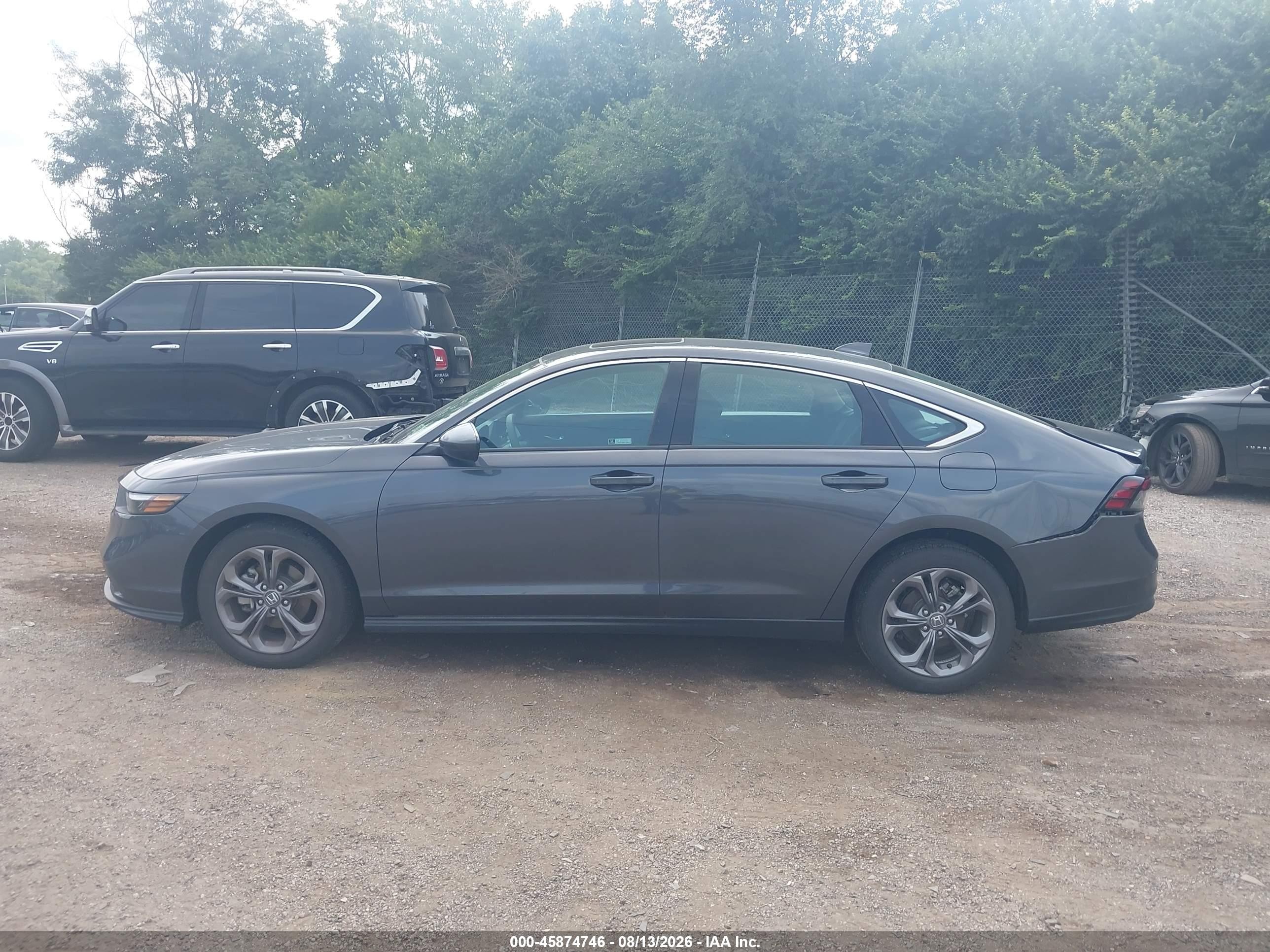 2024 Honda Accord Ex Gray vin: 1HGCY1F35RA067053