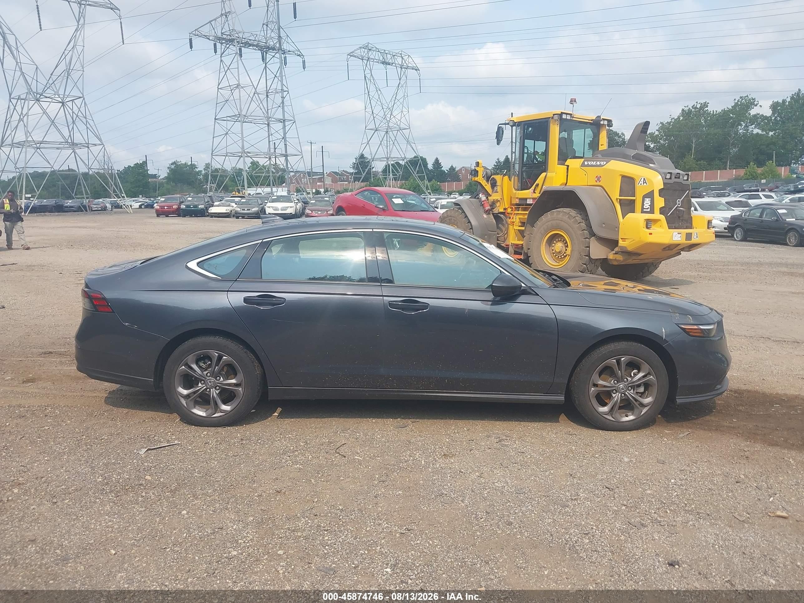 2024 Honda Accord Ex Gray vin: 1HGCY1F35RA067053