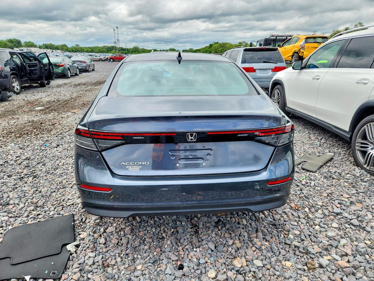 2023 Honda Accord Ex Gray vin: 1HGCY1F36PA029070