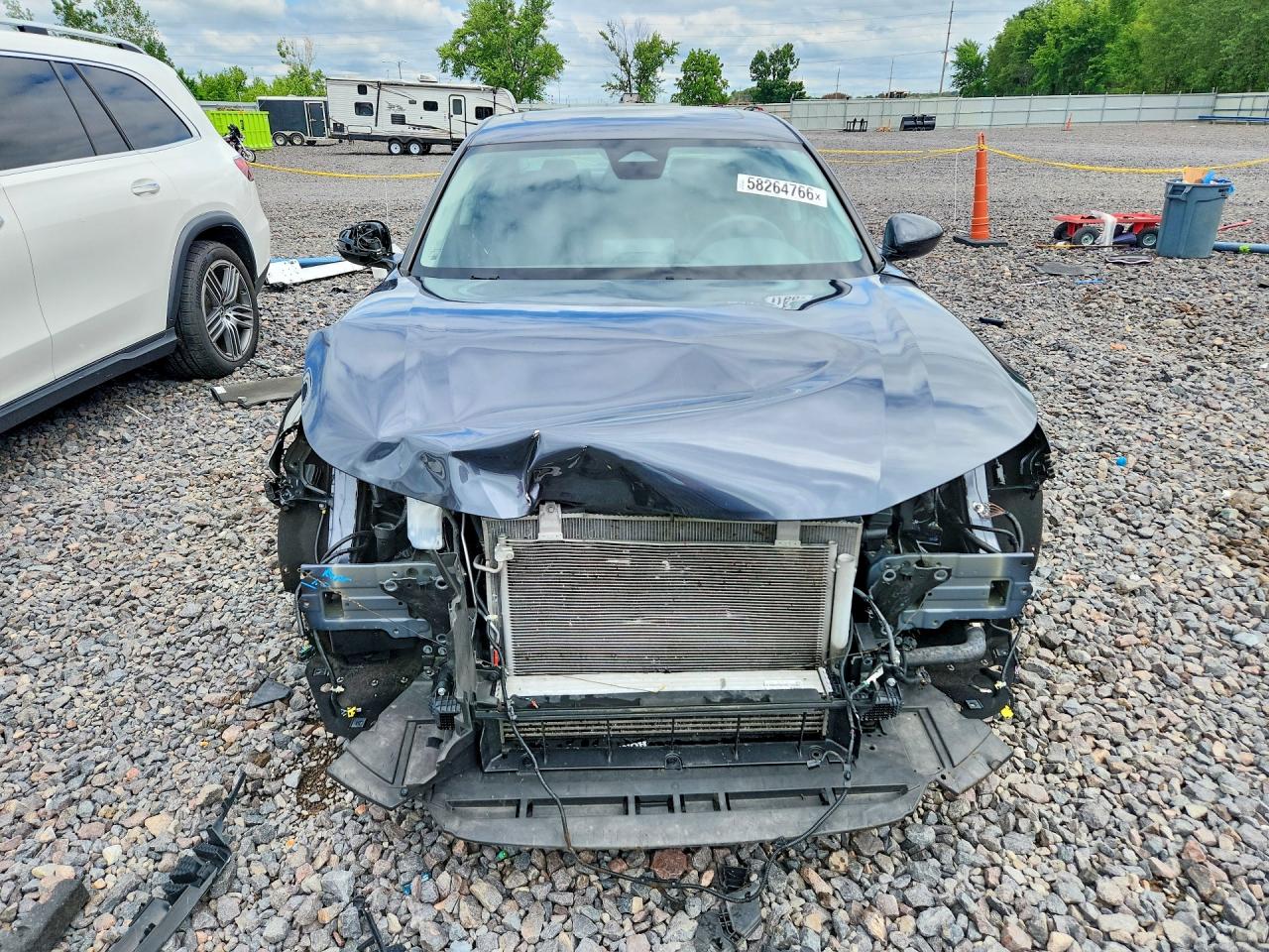 2023 Honda Accord Ex Gray vin: 1HGCY1F36PA029070