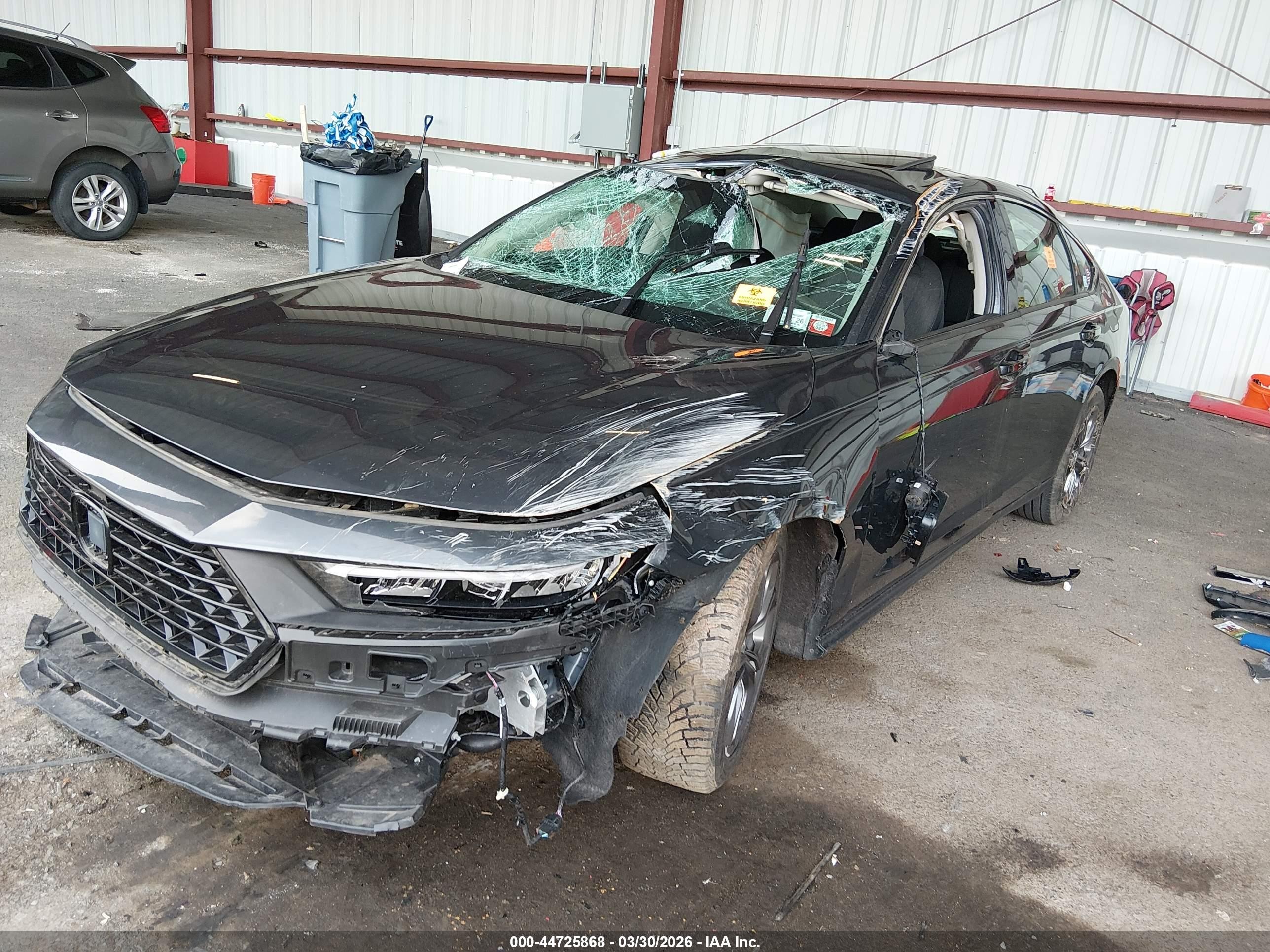 2023 Honda Accord Ex Gray vin: 1HGCY1F36PA041090