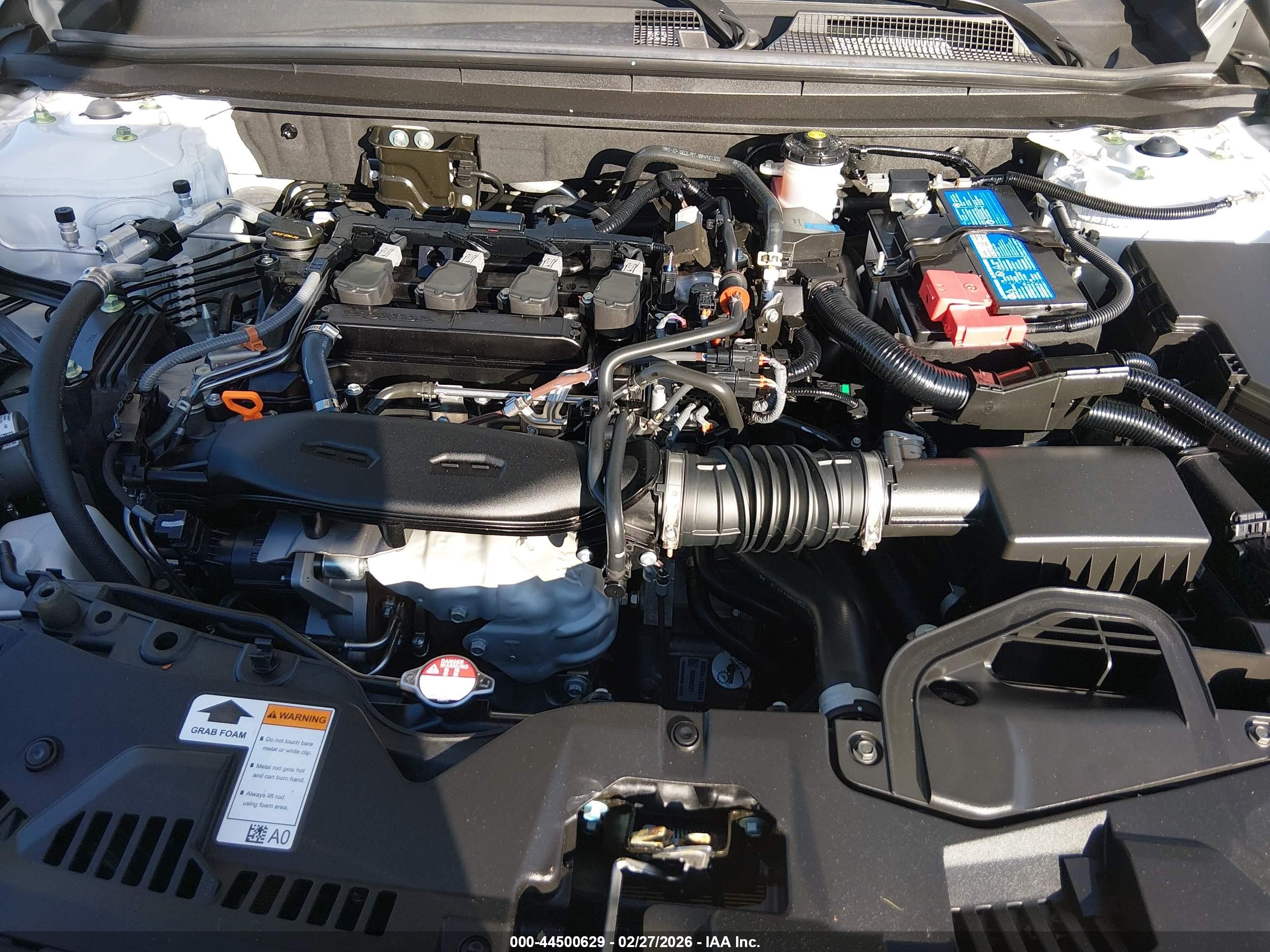 2024 Honda Accord Ex White vin: 1HGCY1F36RA064873