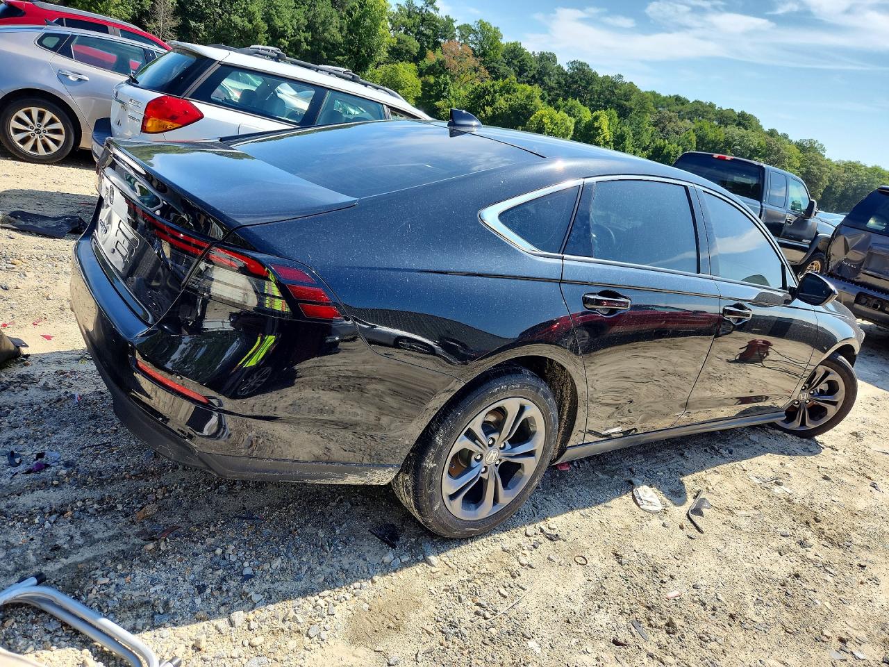 2023 Honda Accord Ex Black vin: 1HGCY1F37PA007028