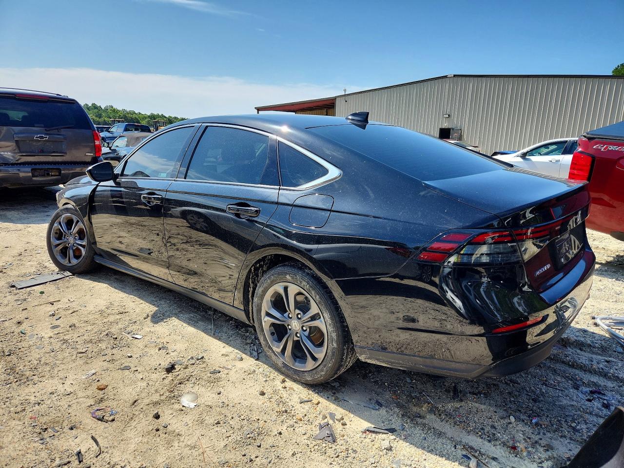 2023 Honda Accord Ex Black vin: 1HGCY1F37PA007028