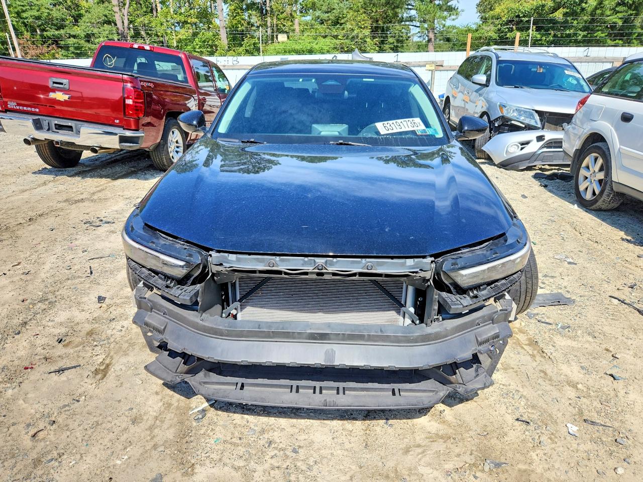 2023 Honda Accord Ex Black vin: 1HGCY1F37PA007028