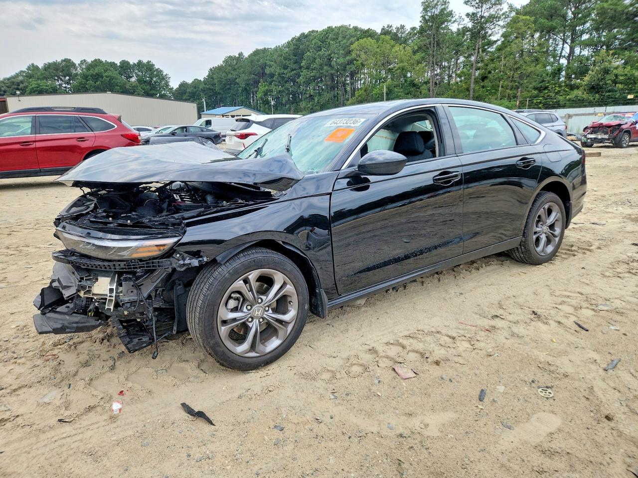 2024 Honda Accord Ex Black vin: 1HGCY1F37RA018341