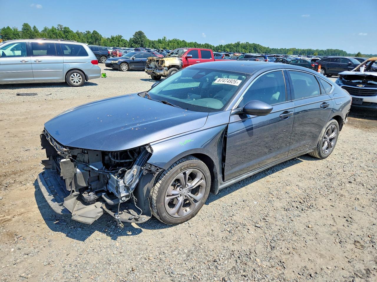 2023 Honda Accord Ex Blue vin: 1HGCY1F38PA003621