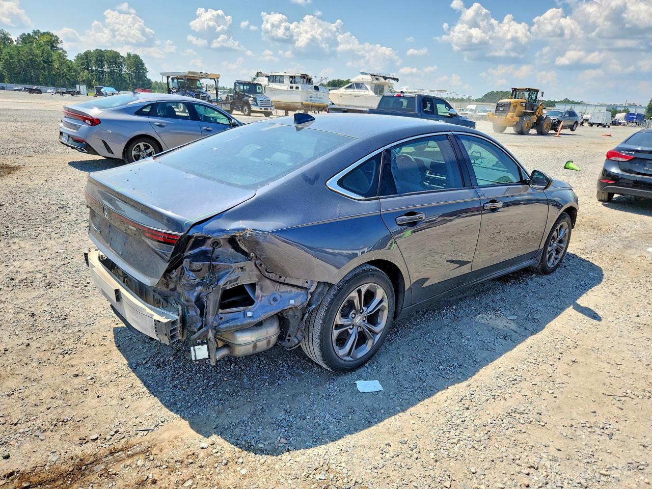 2023 Honda Accord Ex Blue vin: 1HGCY1F38PA003621