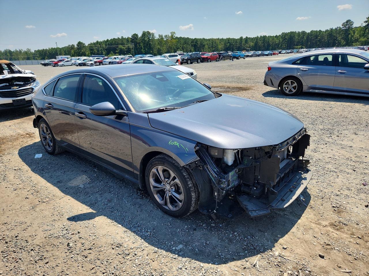 2023 Honda Accord Ex Blue vin: 1HGCY1F38PA003621